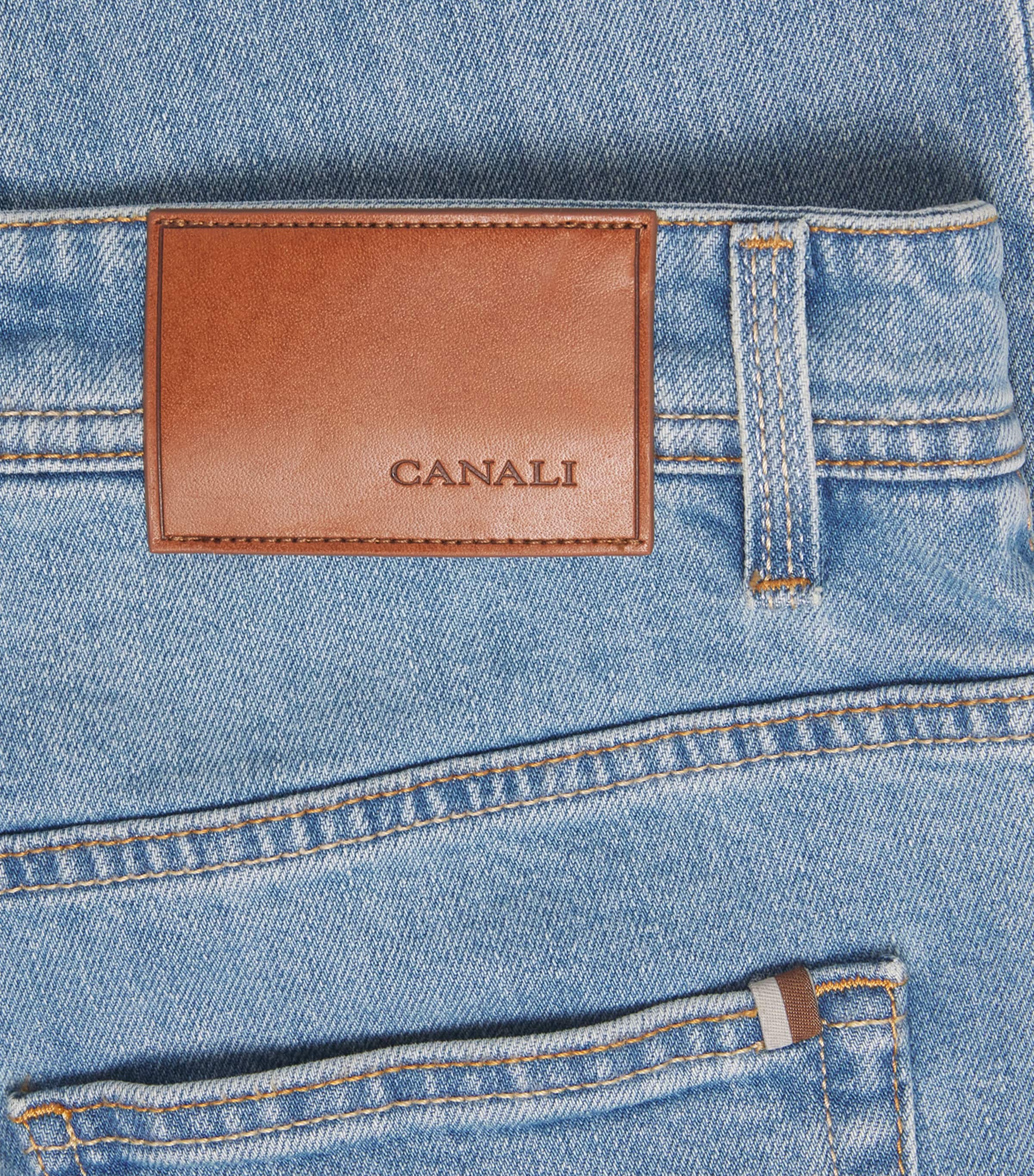 Canali Mens Straight Jeans Image 6
