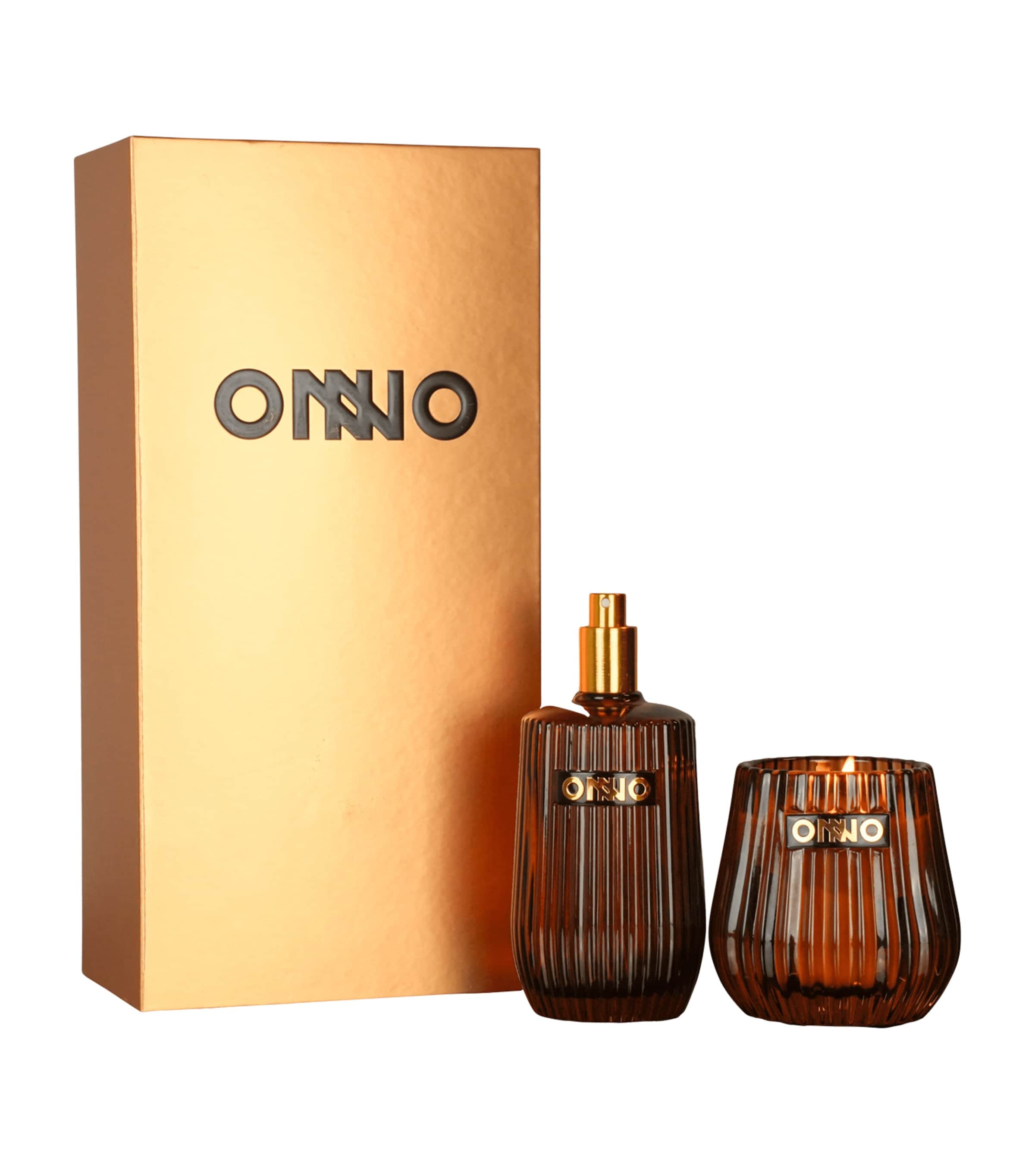 Onno Eclectic Ginger Fig Candle and Room Spray Gift Set | Home Accessories | Candles
