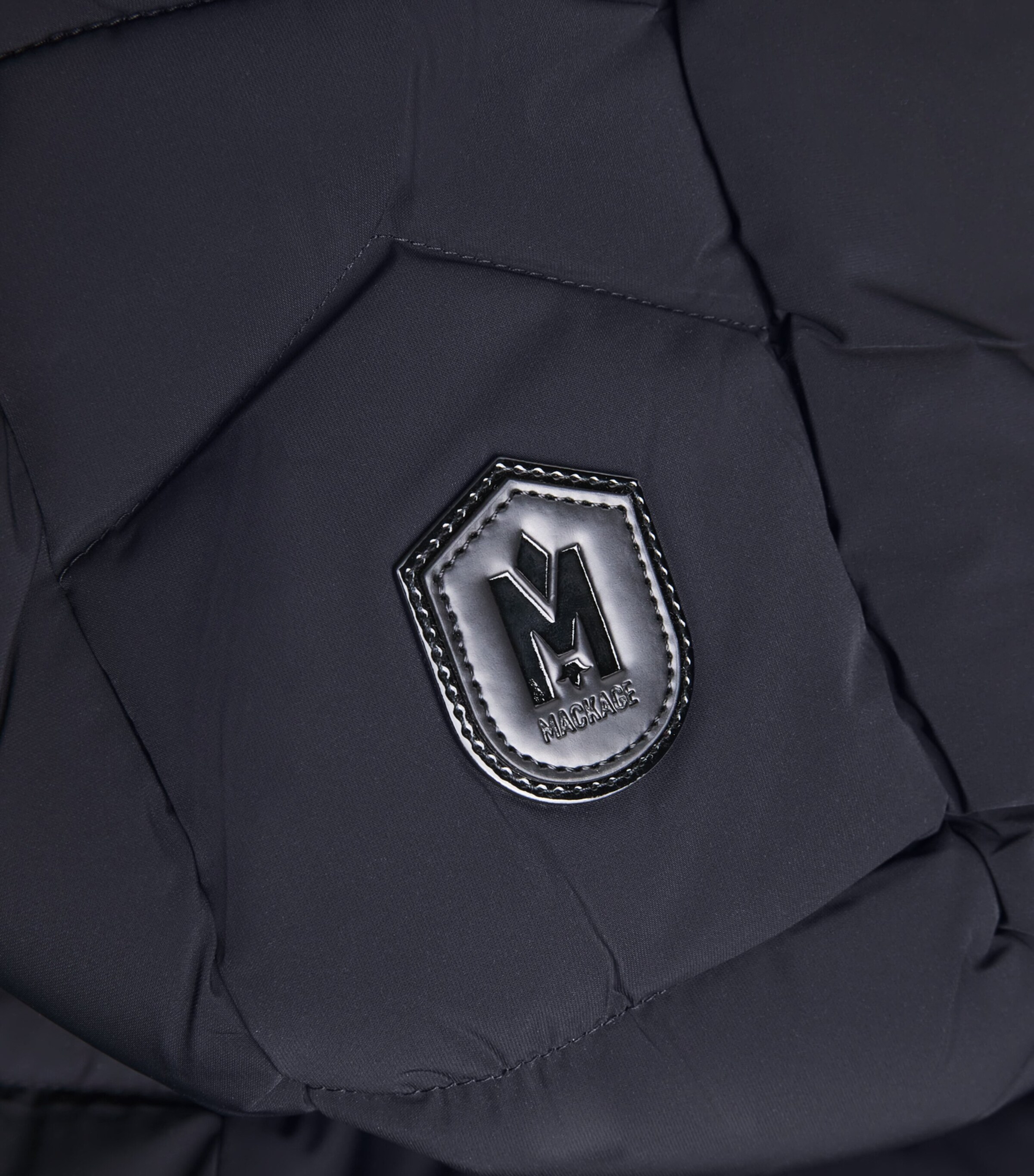 Down-Padded Patsy-NFR Quilted Jacket BLACK Image 5