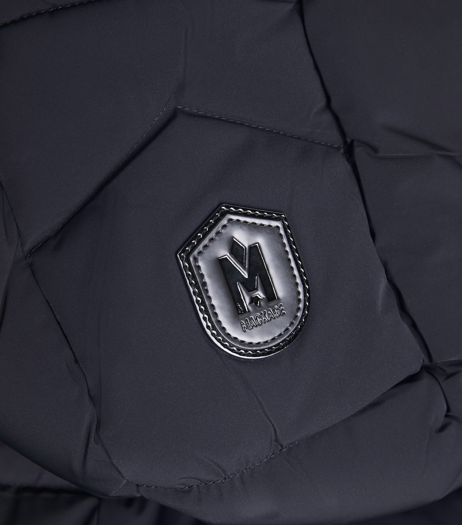 Down-Padded Patsy-NFR Quilted Jacket BLACK Image 5