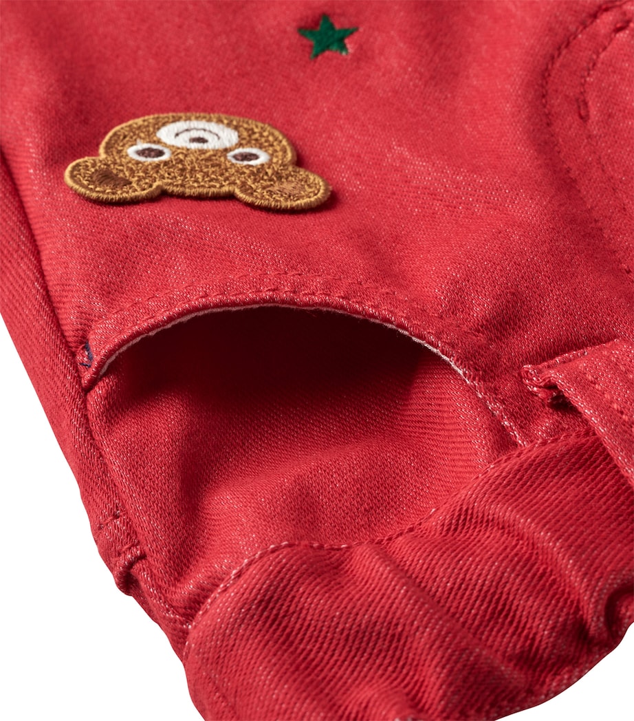 Cotton-Blend Teddy Trousers (2-7 Years) 2 Image 3