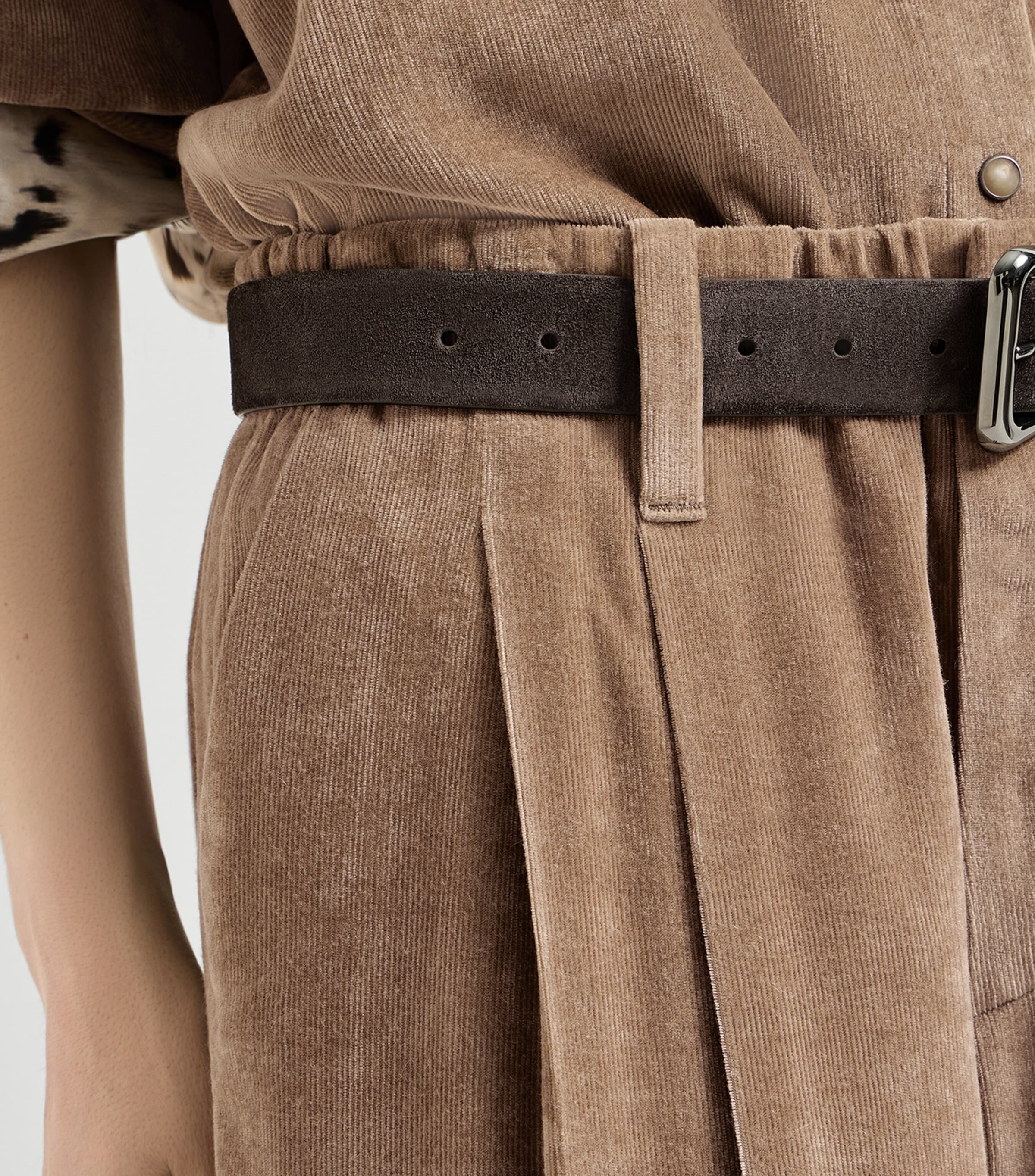 Brunello Cucinelli Womens Elasticated Trousers Image 6