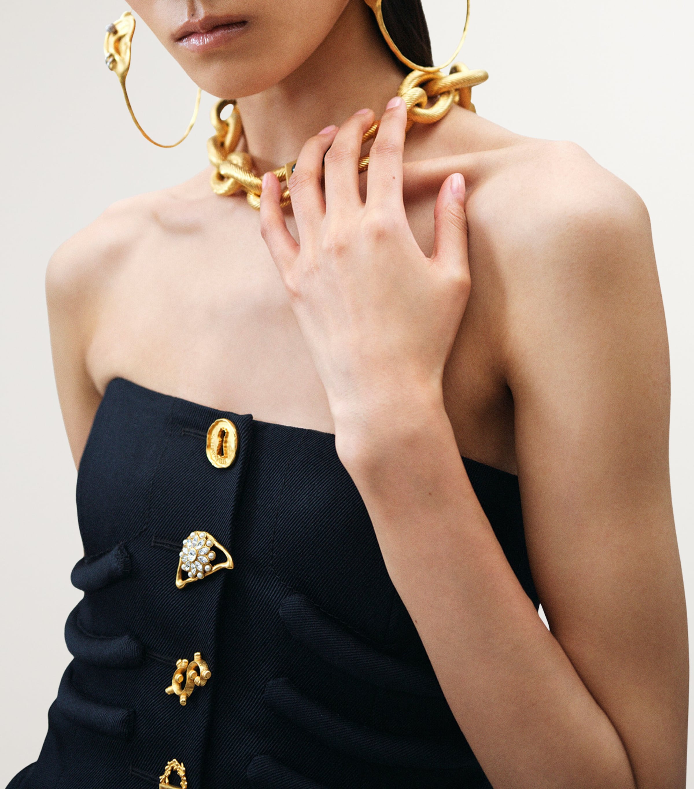 Virgin Wool Skeleton Midi Dress 701NAVY Image 4