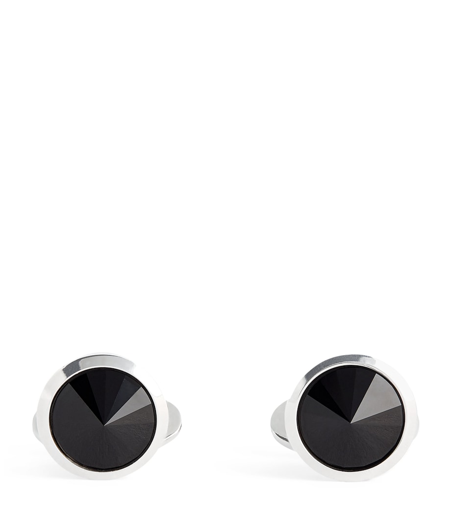 Sterling Silver Embellished Cufflinks UC001 Image 1