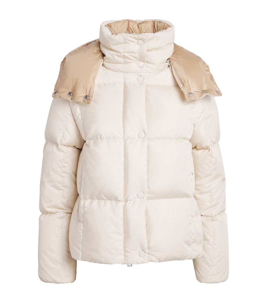 Moncler Womens Down Quilted Castlenew Jacket Image 1