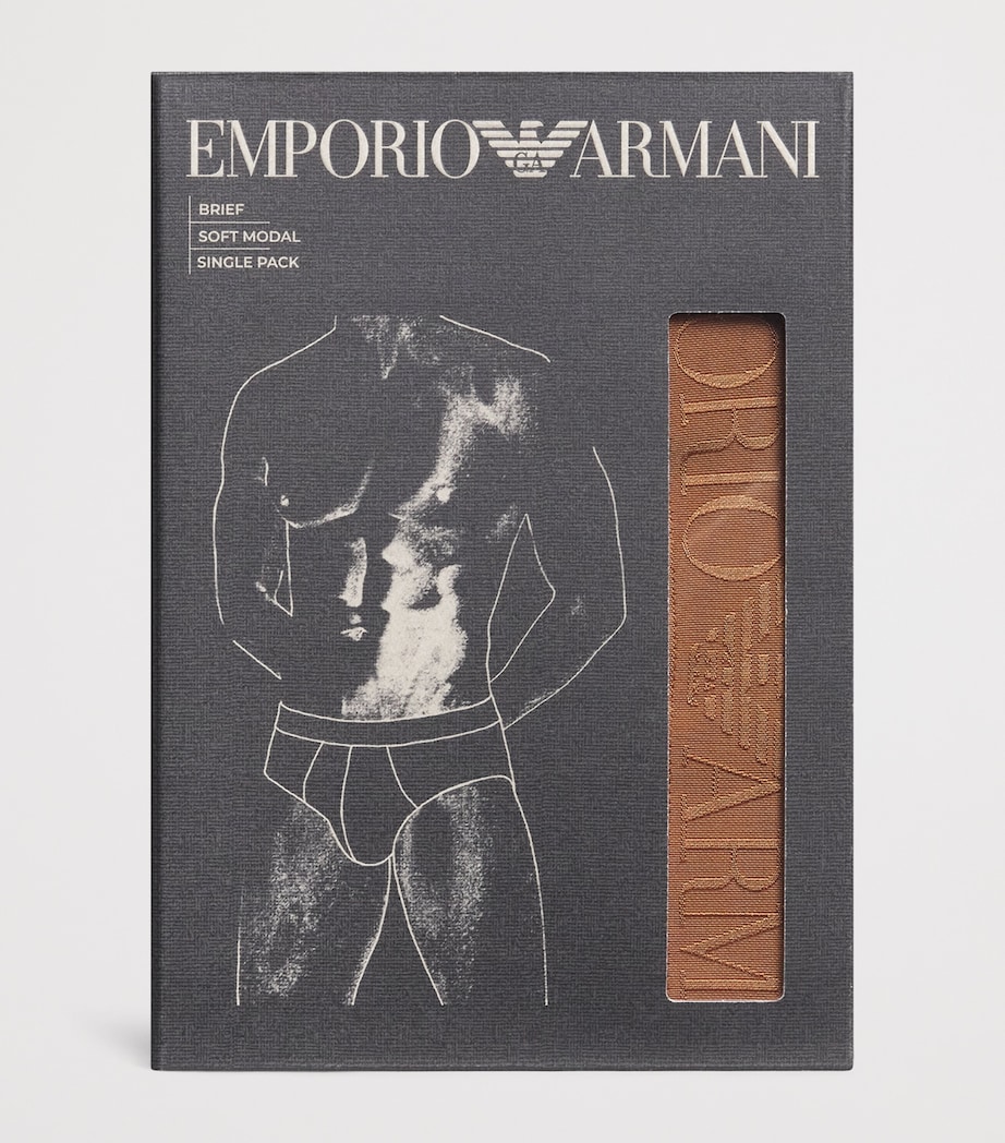 Soft Modal Briefs U6031-CHOCO Image 2