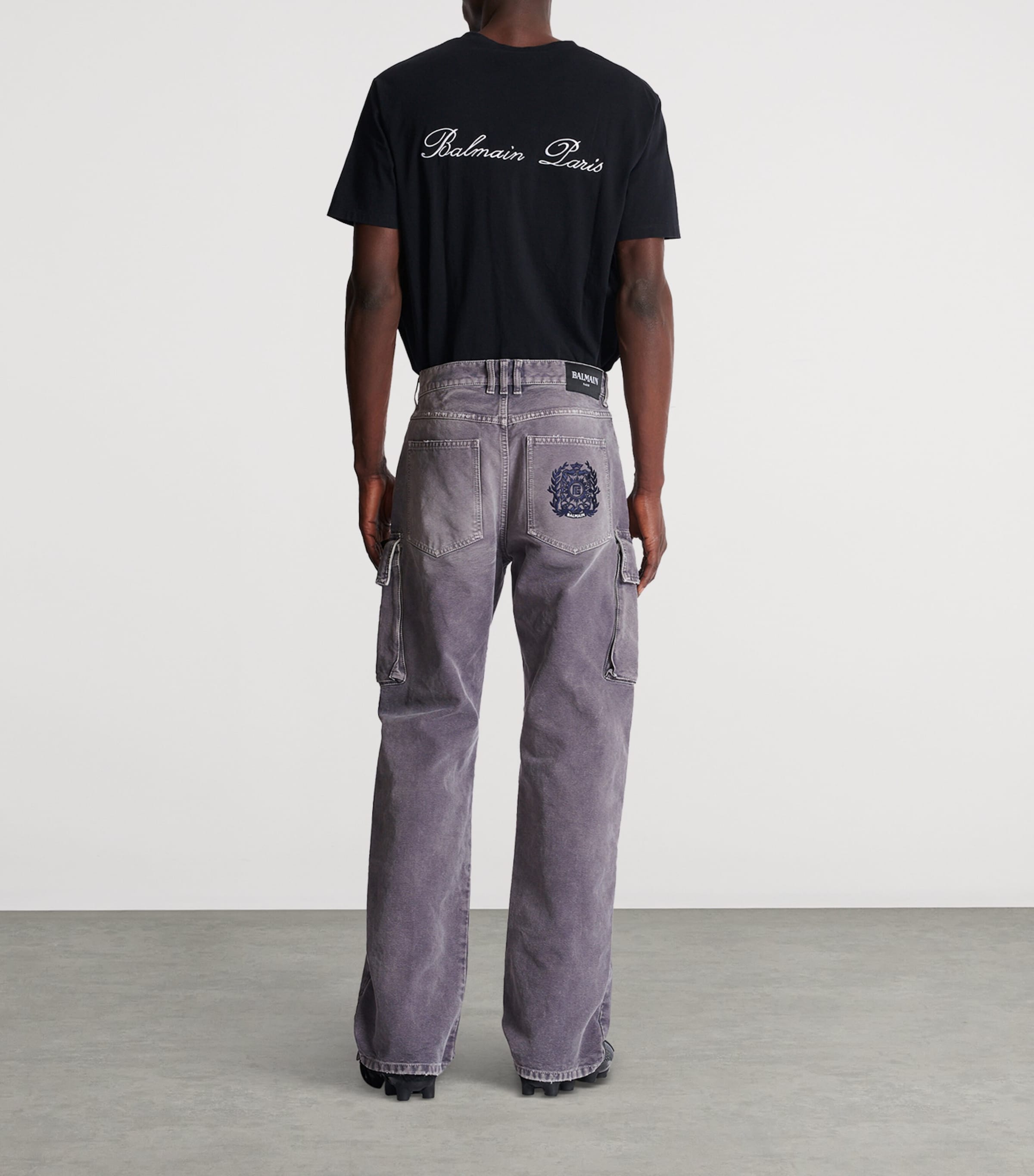 Silk Chain Print Shirt 9CO GRIS DENIM Image 3