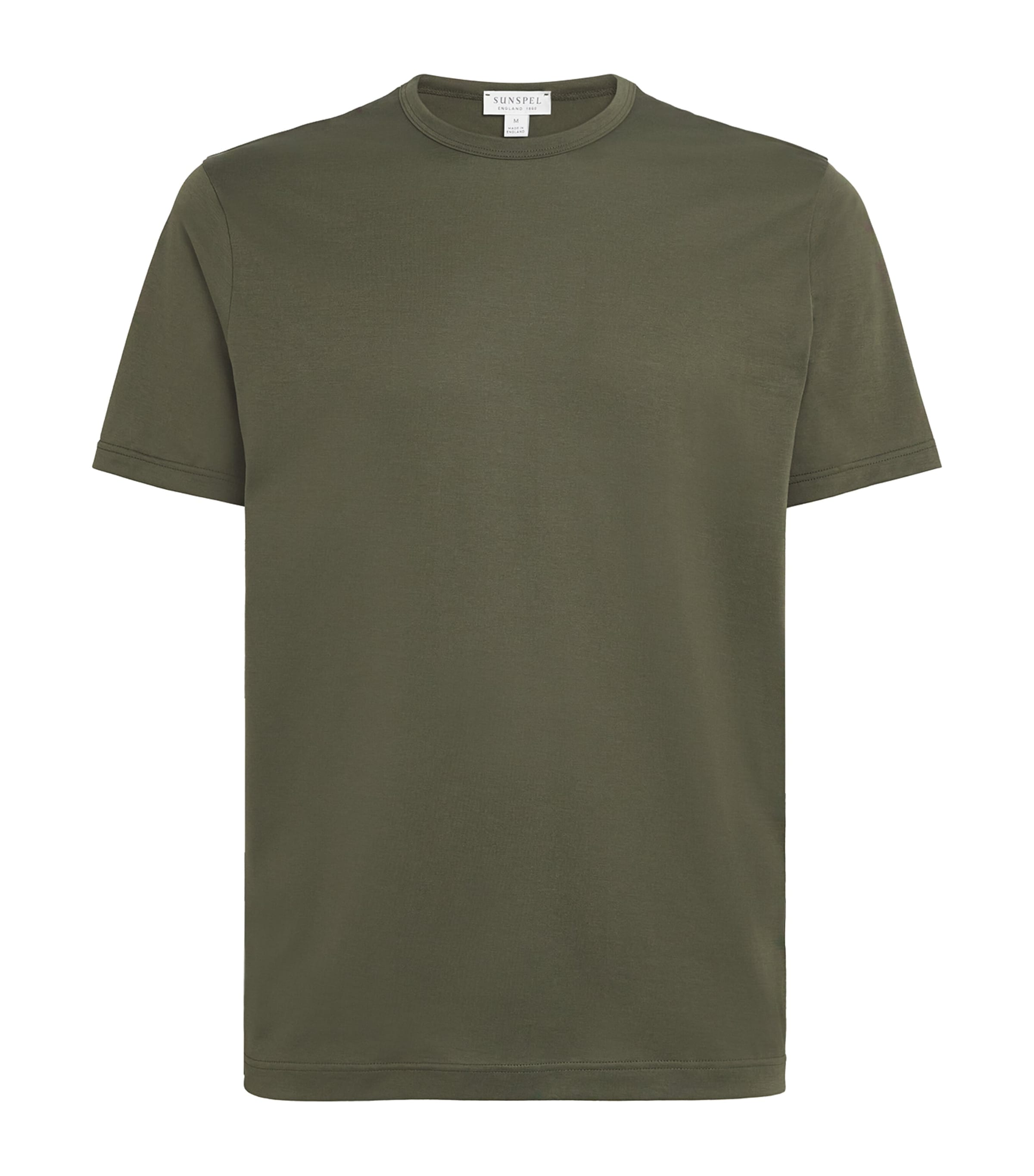 Sunspel Mens Supima Cotton Classic T-Shirt Gniz Deep Image 1