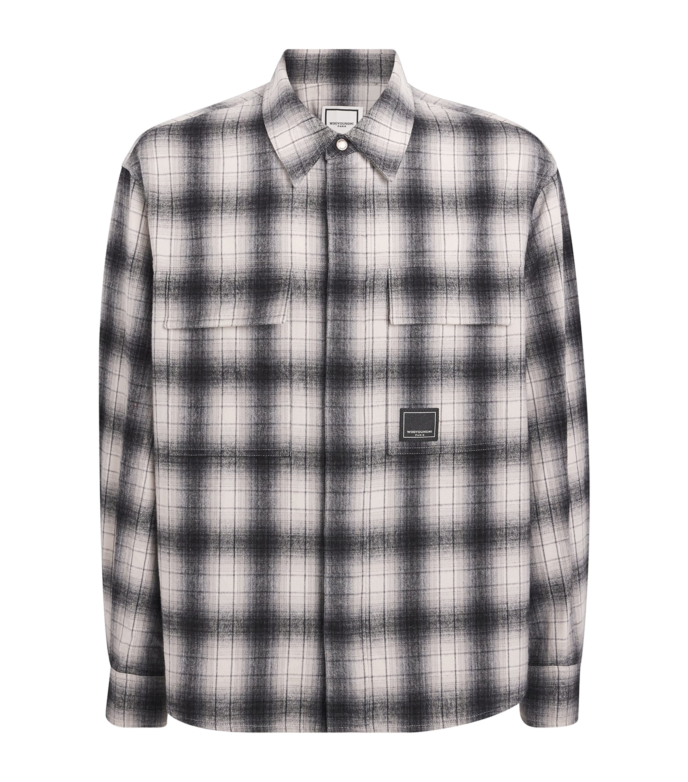 Wooyoungmi Cotton Check Shirt In Multi