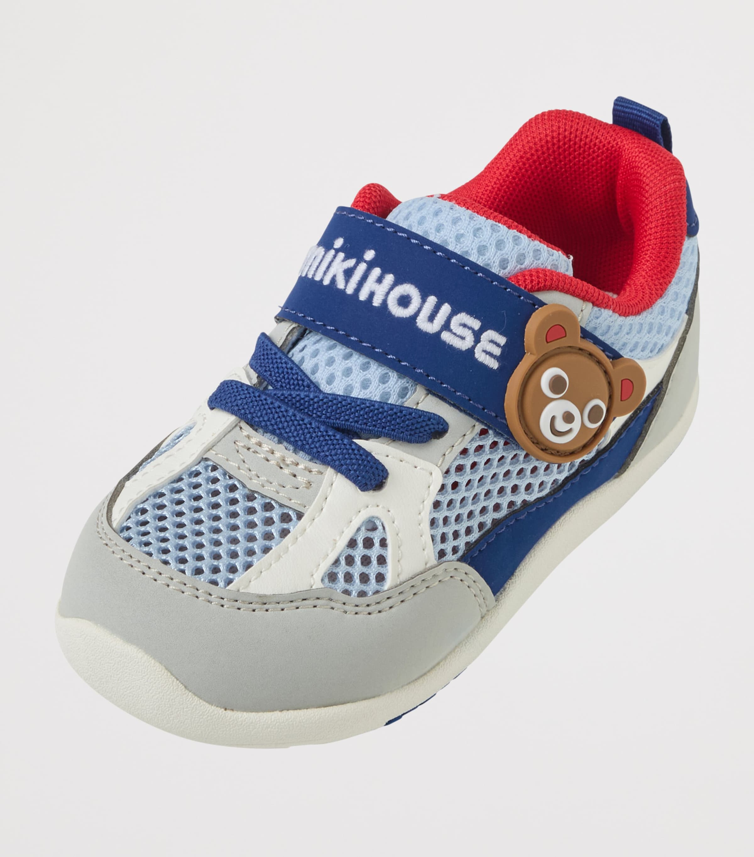 Miki House Bear Appliqué Sneakers Image 5