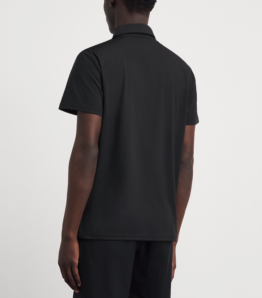 RLX Ralph Lauren Mens Quarter-Zip Polo Shirt Polo Black Image 5