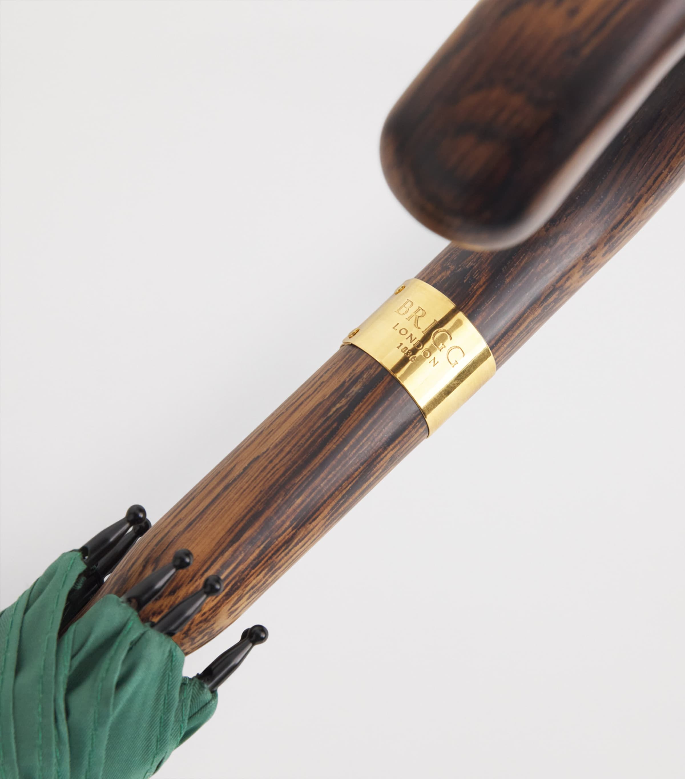 Swaine Oak Umbrella Jaguar Green Image 3