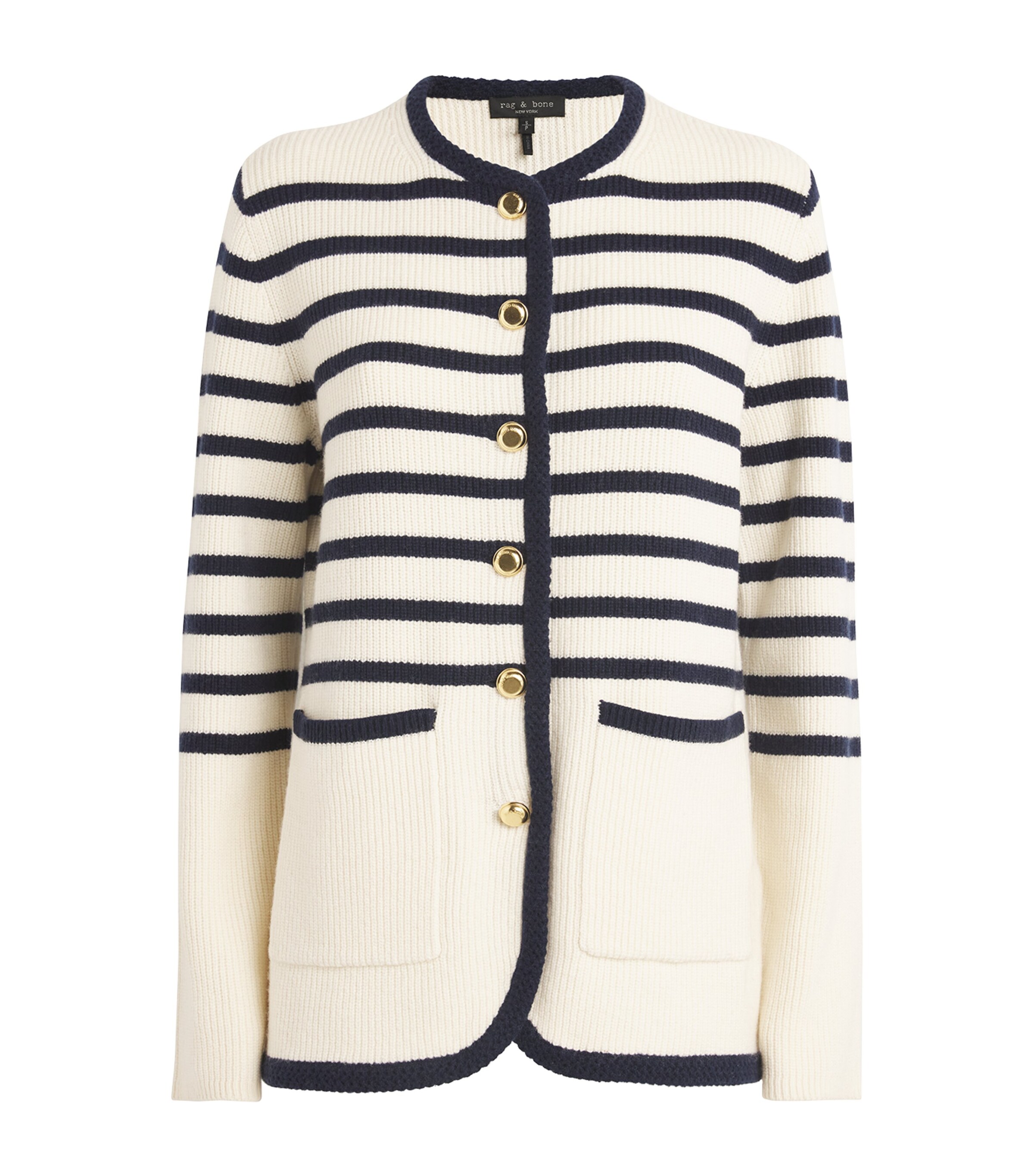 Shop Rag & Bone Nancy Cardigan In Ivory