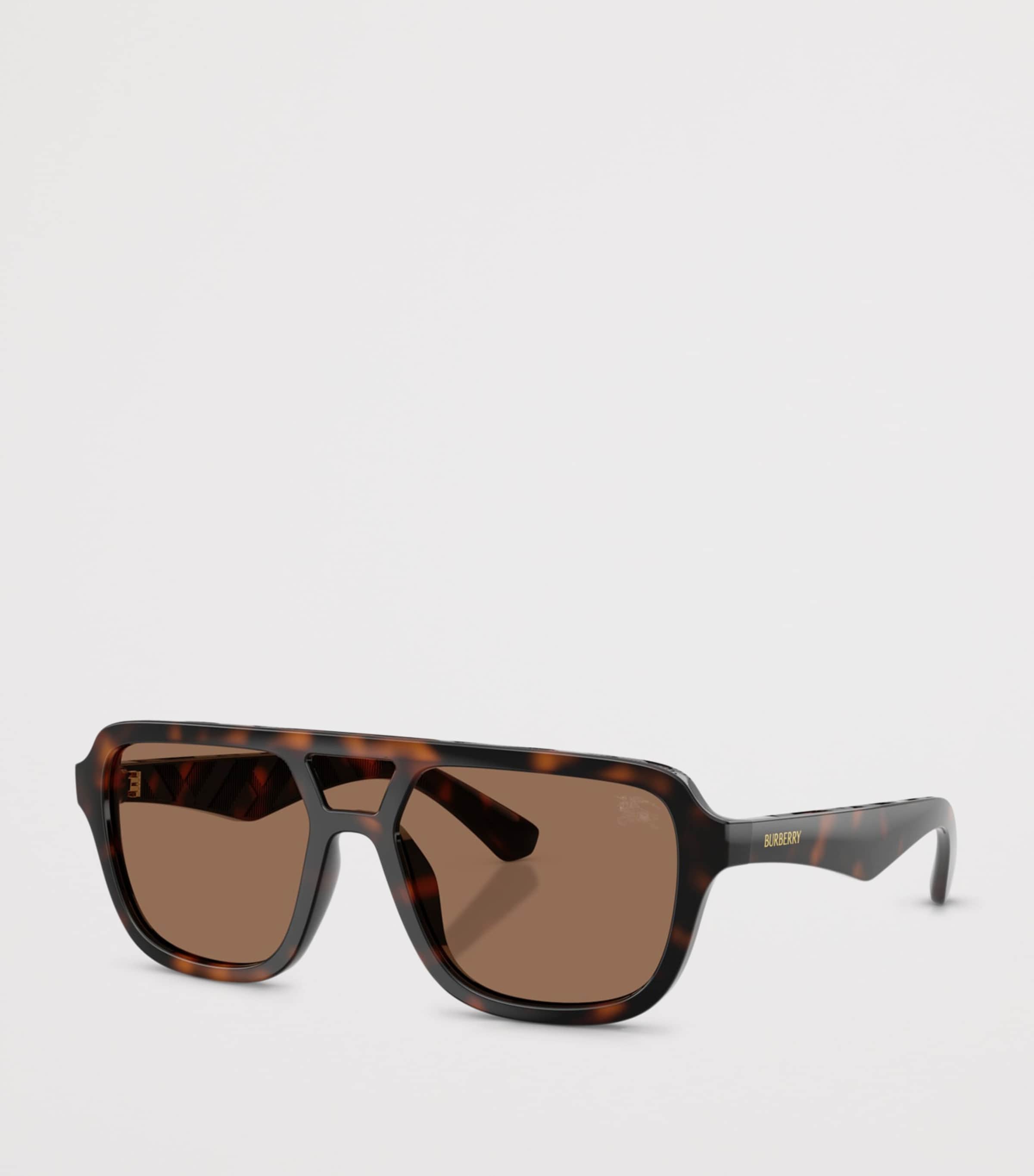 Burberry Acetate BE4474U Pilot Sunglasses Brown Image 2