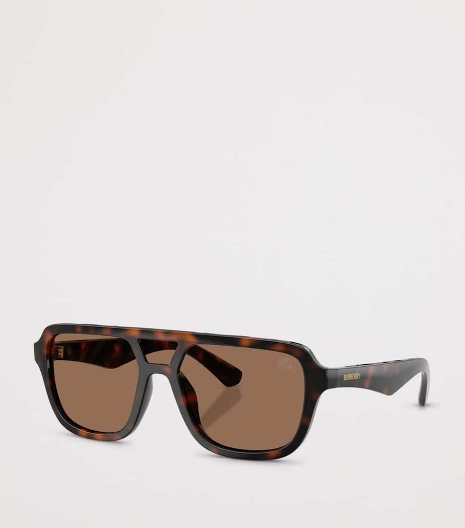Burberry Acetate BE4474U Pilot Sunglasses Brown Image 2