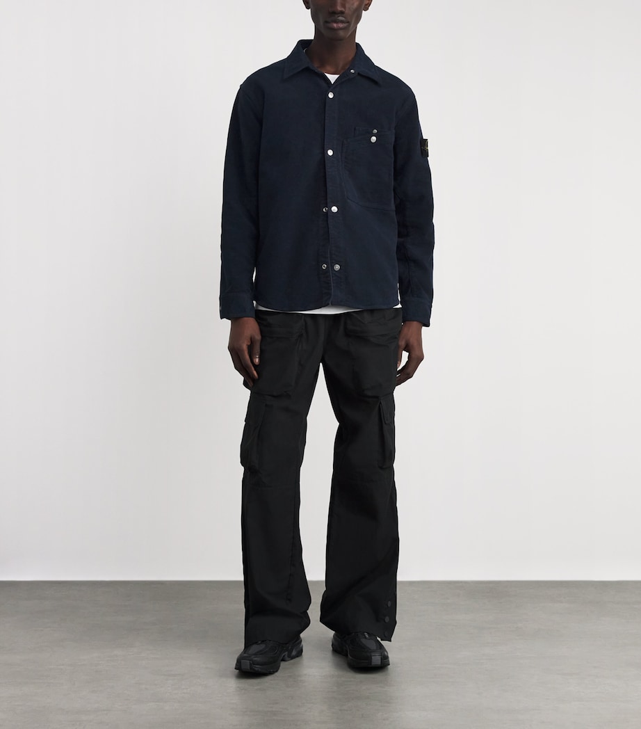 Cotton Button-Up Shirt V0020 Image 2