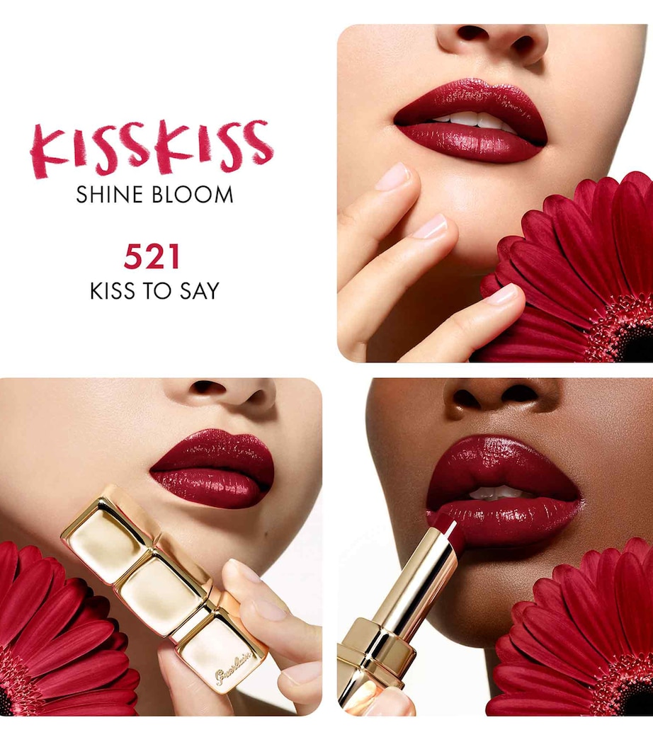 KissKiss Shine Bloom Lipstick 521 KISS TO SAY Image 3