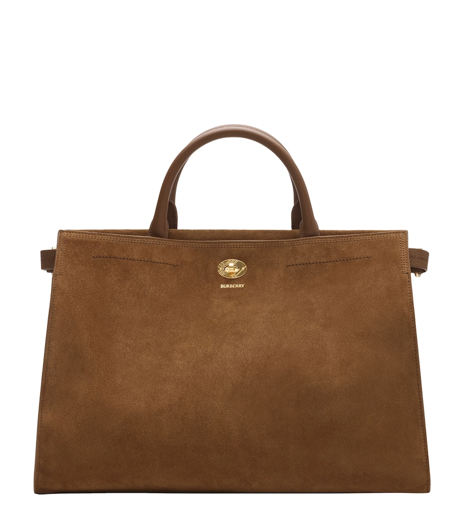 Medium Suede Cotswolds Tote Bag HAZEL Image 1
