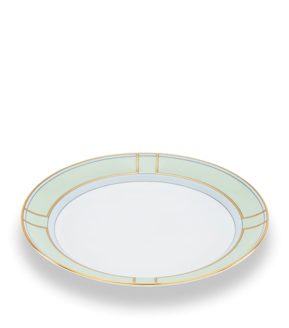 Porcelain Colonna Diva Verde Side Plate (24cm) G00134900 Image 4