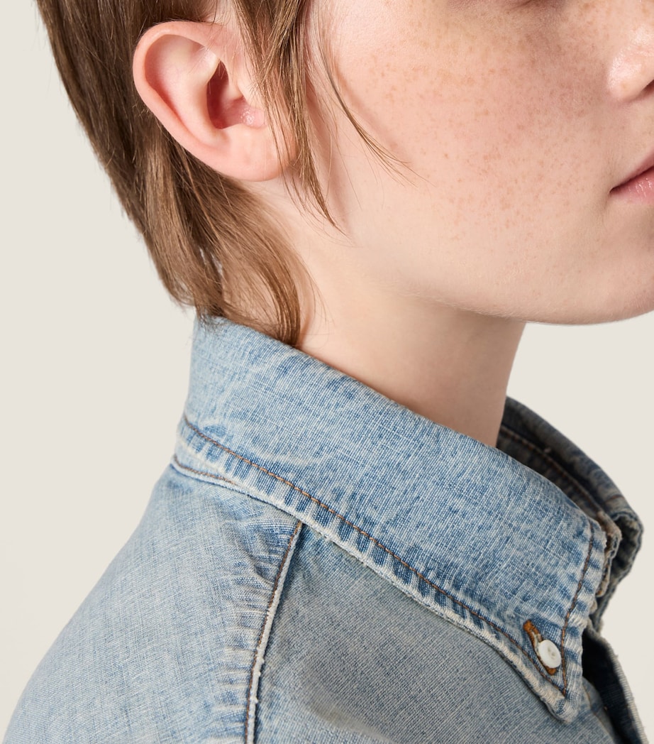 Chambray Shirt F0076 Image 6