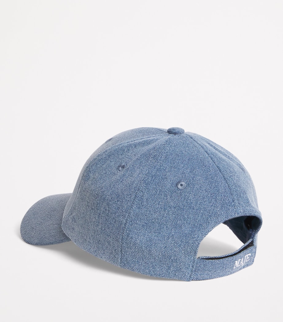 Denim Logo Cap BLUE JEAN Image 3