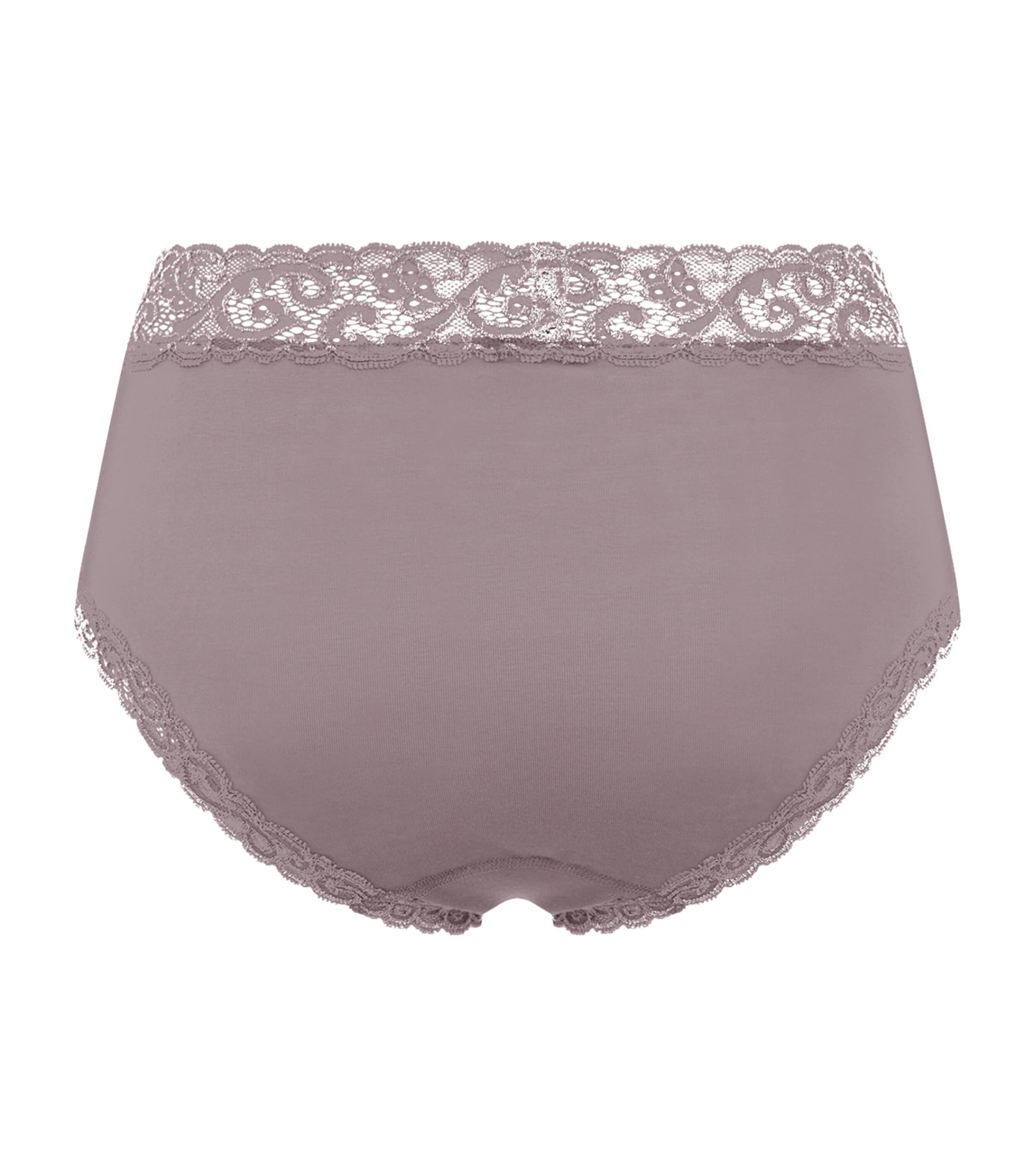 Hanro Womens Moments Maxi Briefs Stormy Rose Image 3