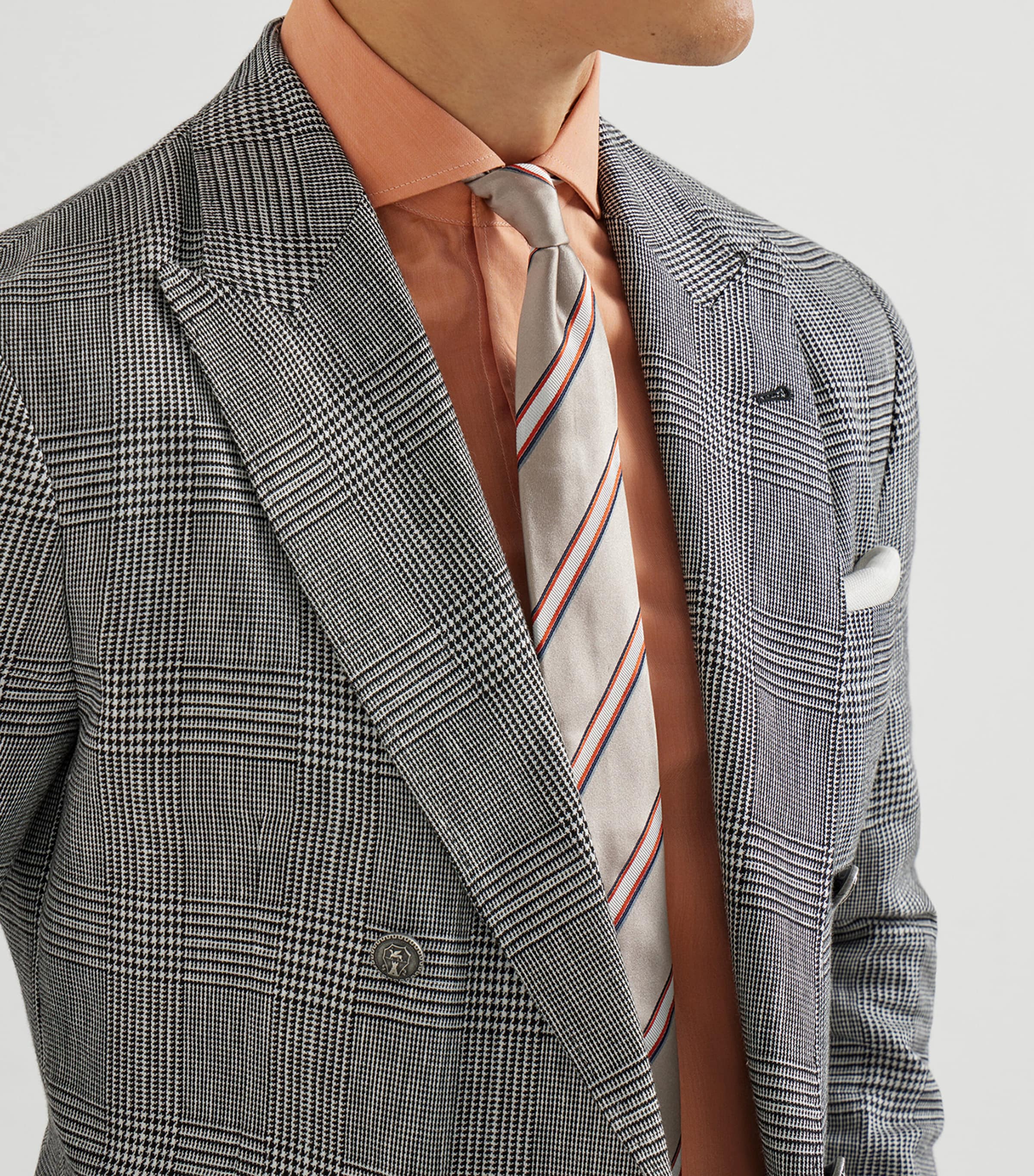 Silk Stripe Tie C2209 Image 2