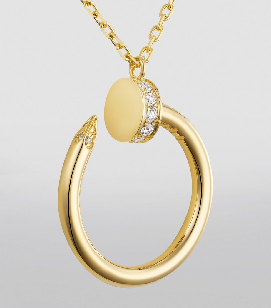 Yellow Gold and Diamond Juste un Clou Necklace YELLOW GOLD Image 4