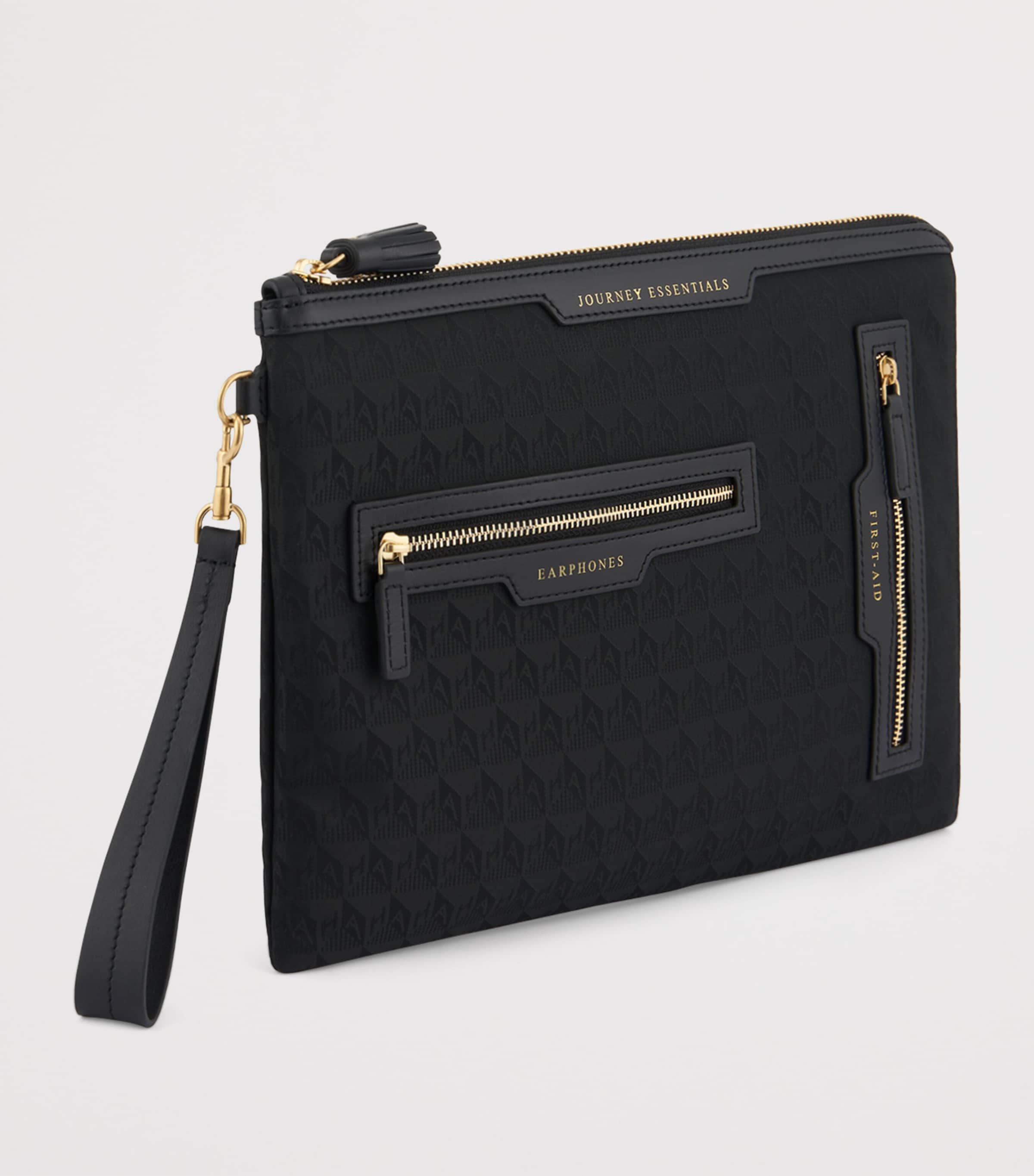 Jacquard Logo Journey Essentials Pouch BLACK Image 2