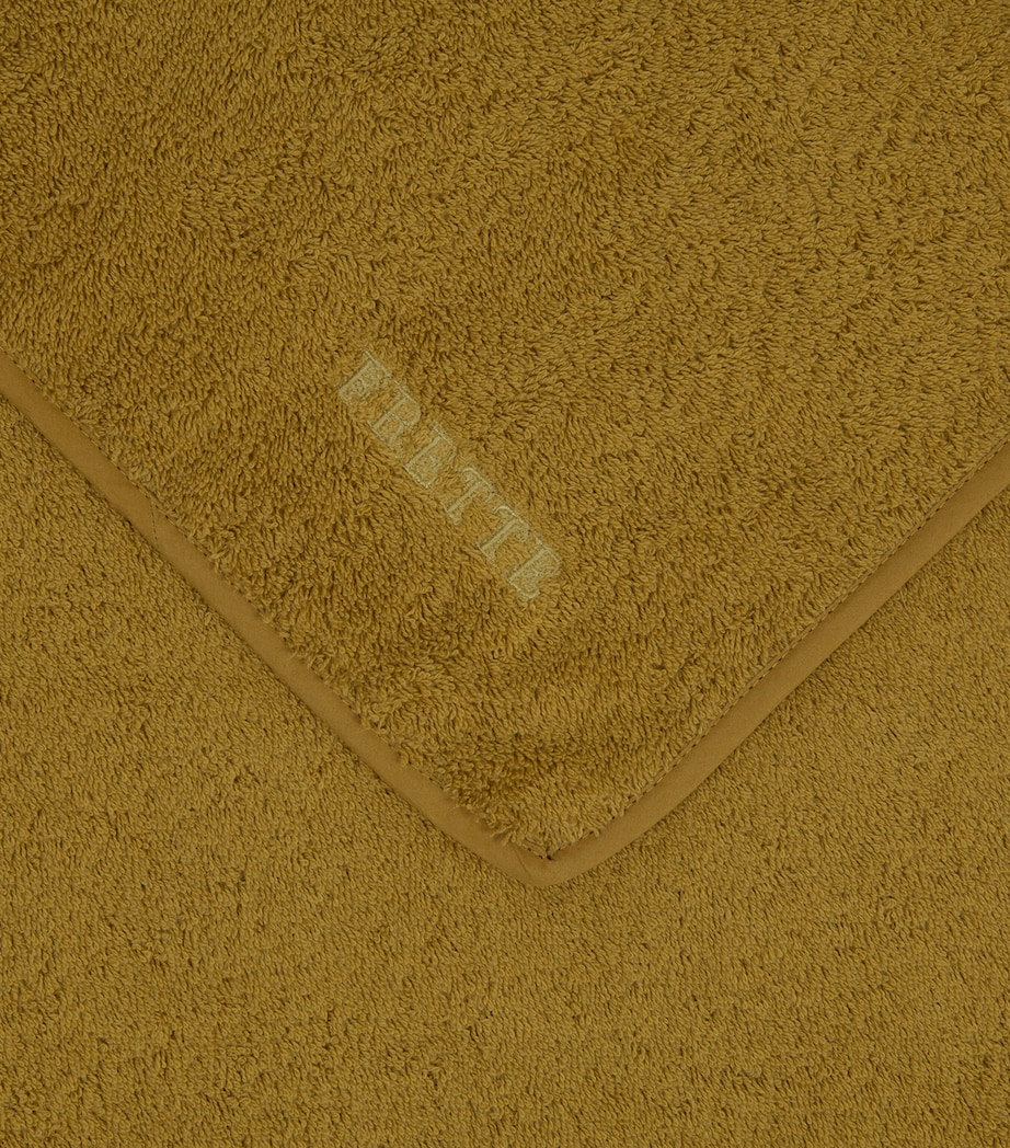 Frette Cotton Unito Bath Towel (60cm x 110cm) Amber Glow Image 5