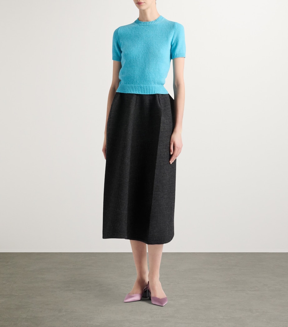 Cashmere Logo Sweater F0076 Image 2