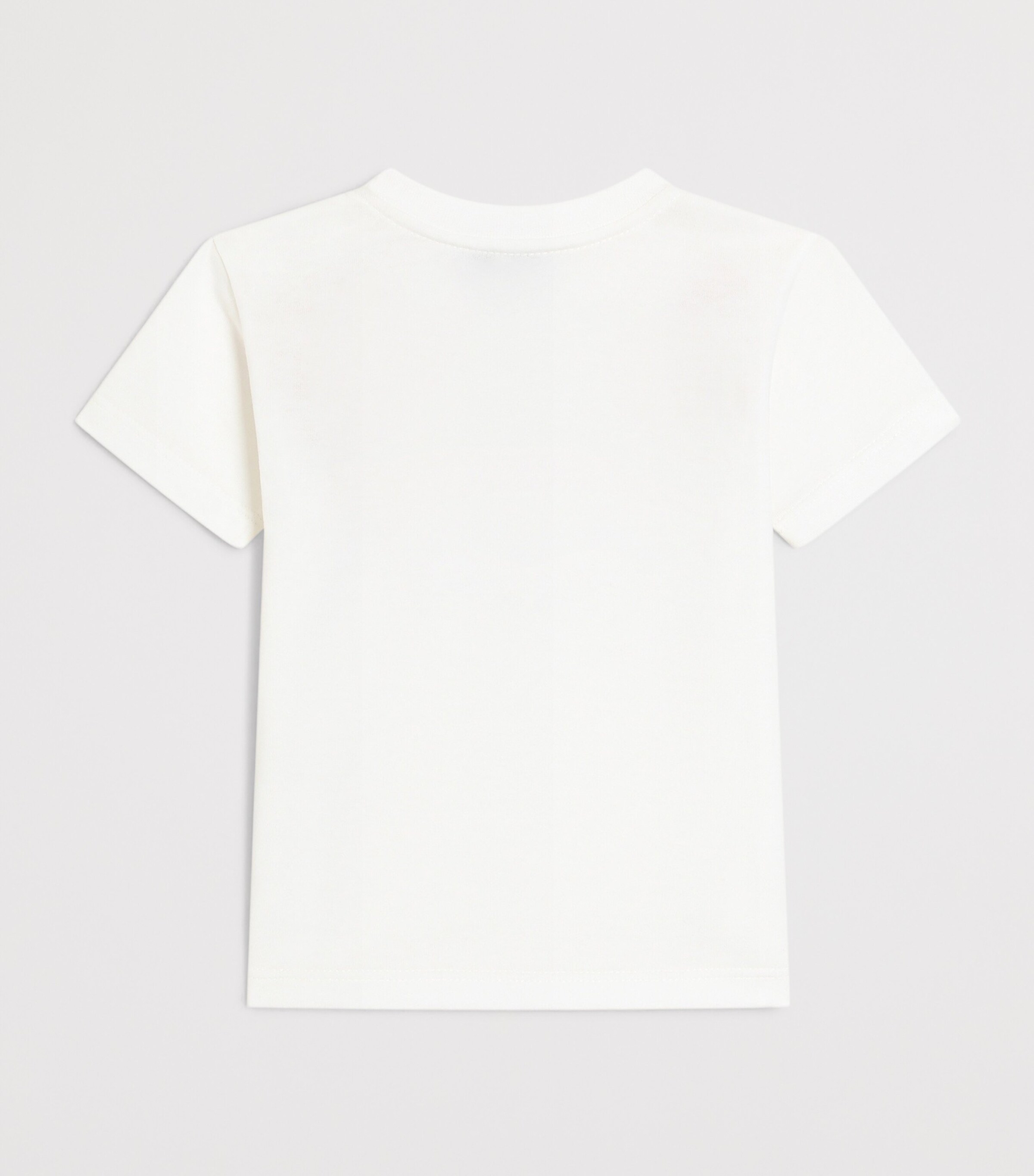Dolce&Gabbana Kids Majolica Print Glitter T-Shirt (3-30 Months) White Image 2