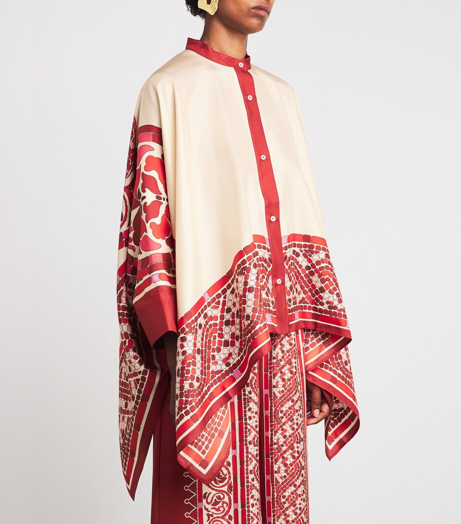 Silk Foulard Shirt RE01 COBRA PLACEE Image 3