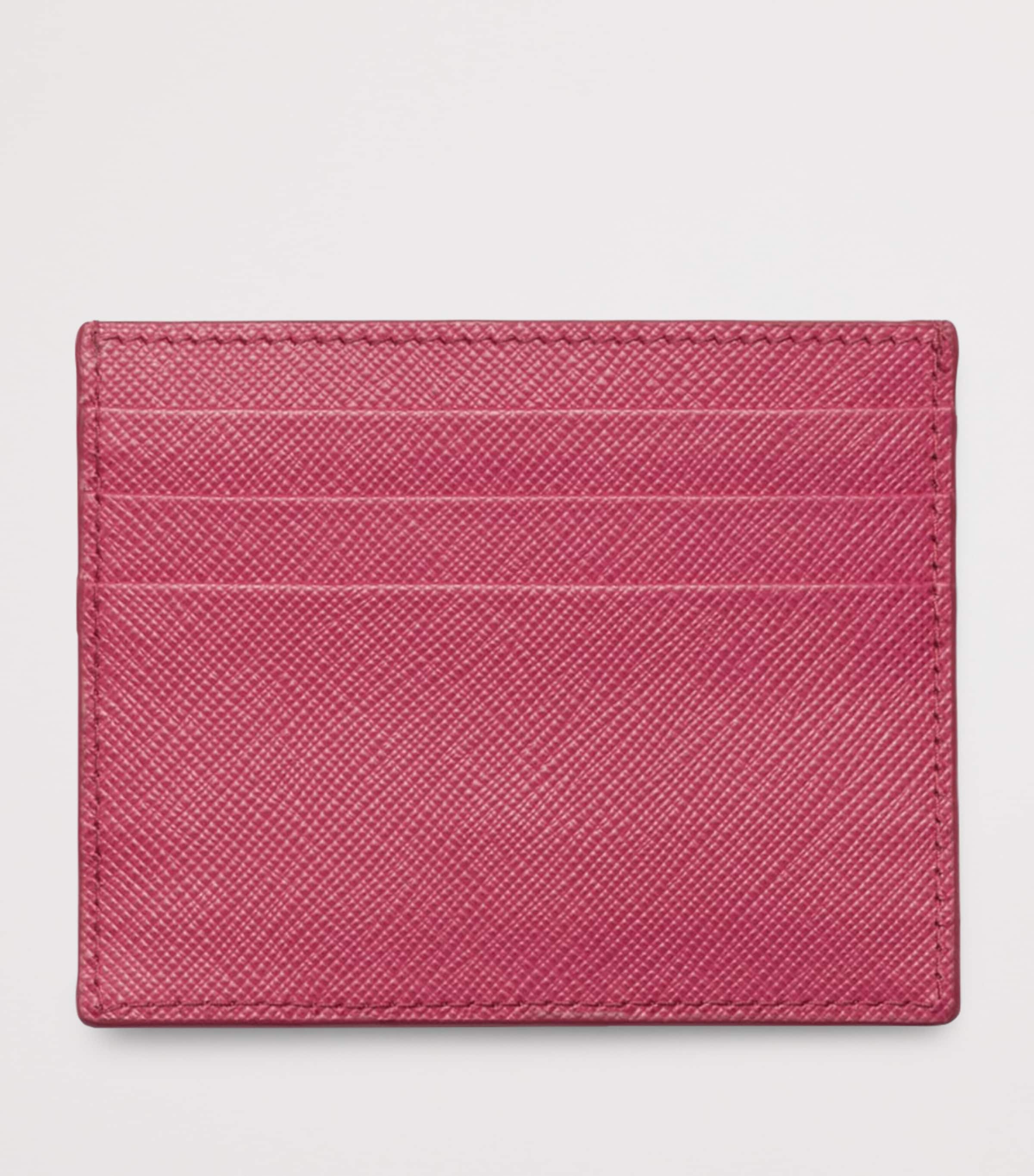 Saffiano Leather Card Holder F0BQT Image 3