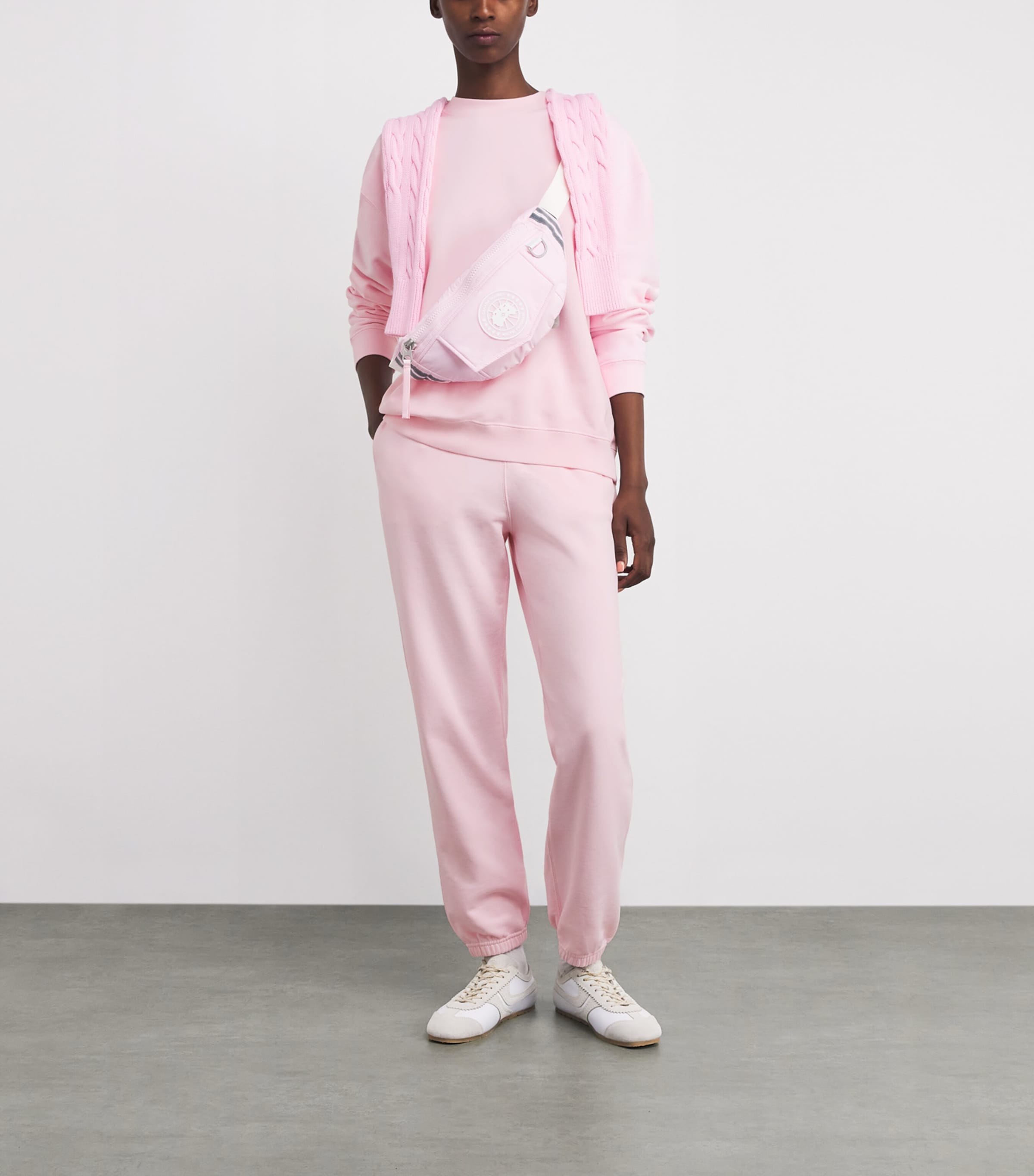 Organic Cotton Wander Sweatpants 9846BLM PNK FLRSN RS Image 2