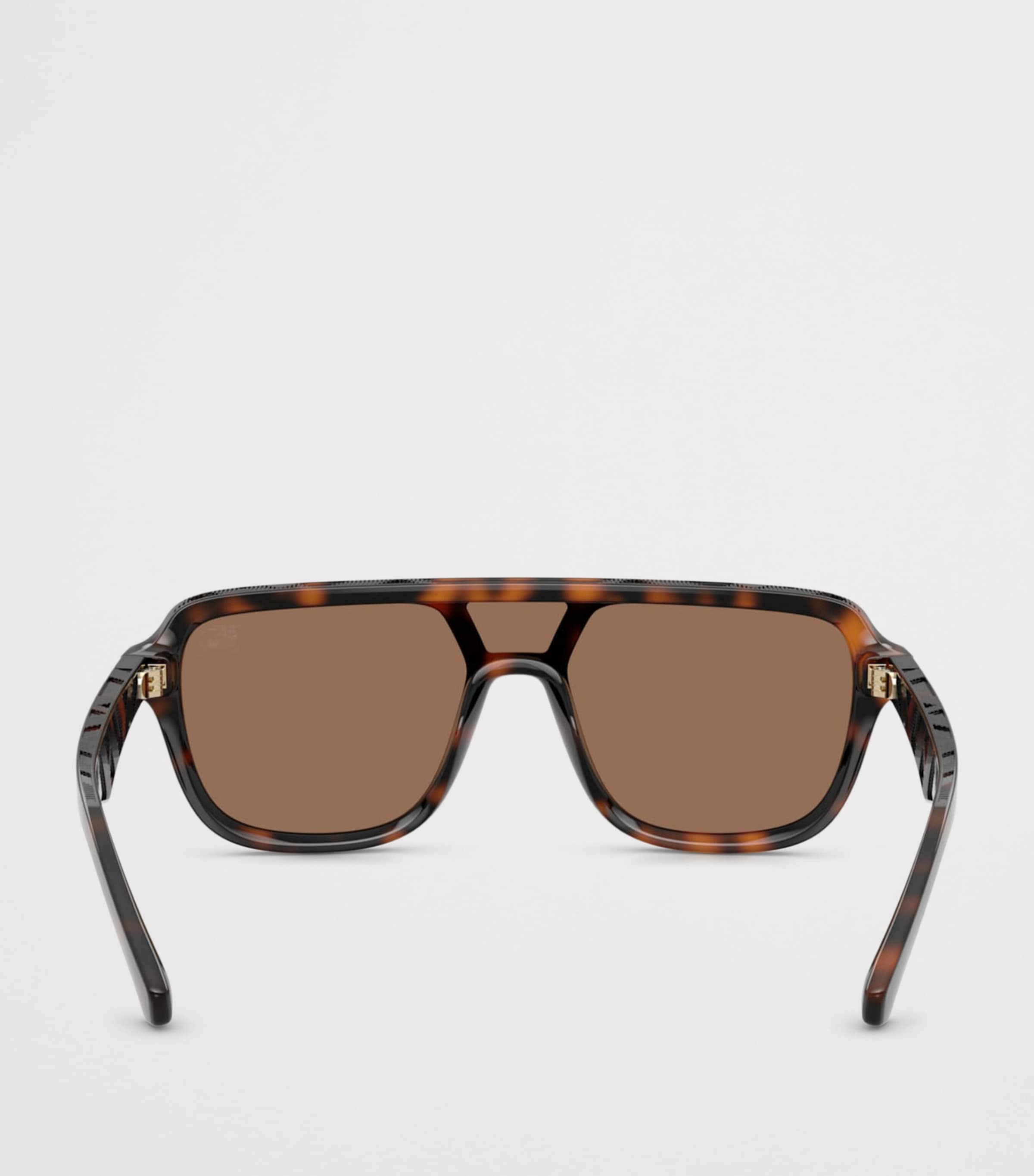 Burberry Acetate BE4474U Pilot Sunglasses Brown Image 4
