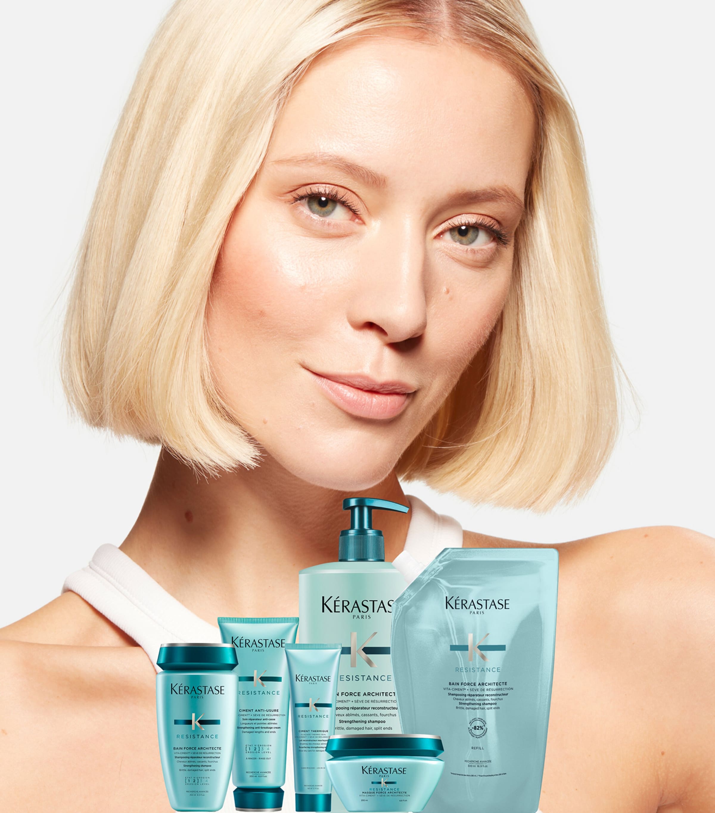 Resistance Bain Force Architecte Shampoo (500ml) - Refill NO COLOUR Image 4