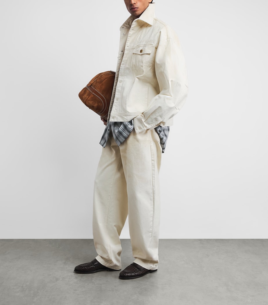 Willy Chavarria Mens Chachi Denim Jacket Masa Image 2