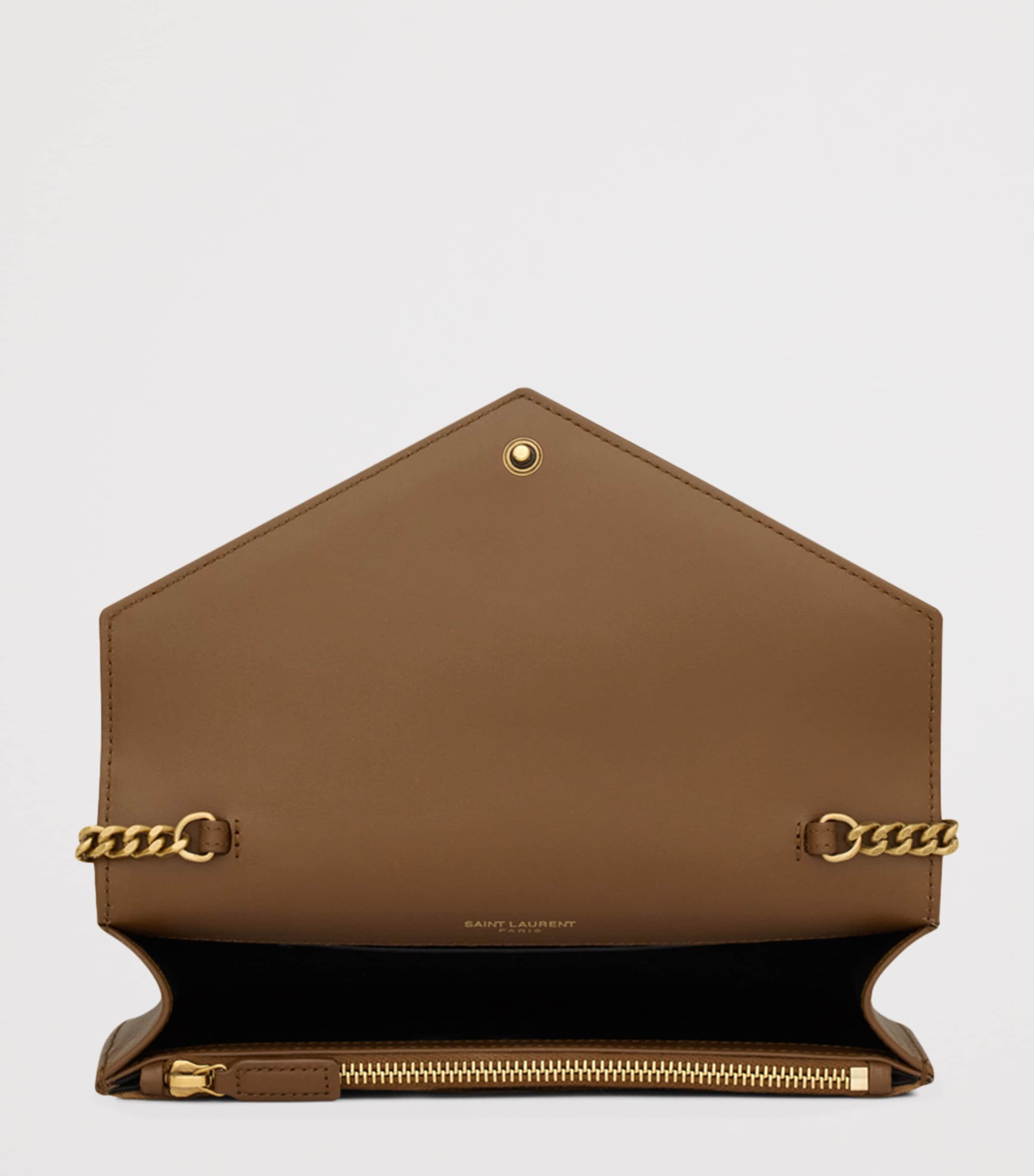 Saint Laurent Cassandre Envelope Chain Wallet Image 5