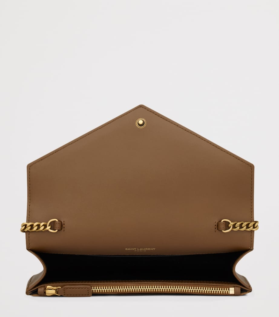Saint Laurent Cassandre Envelope Chain Wallet Image 5