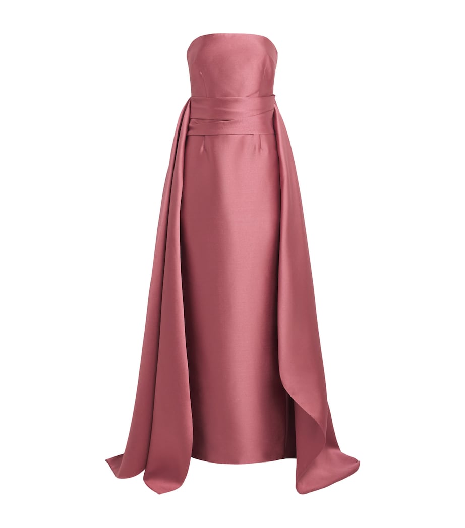 elara pink satin mini dress Short Pink Summer Party Dress with Strappy Back Pink / Large