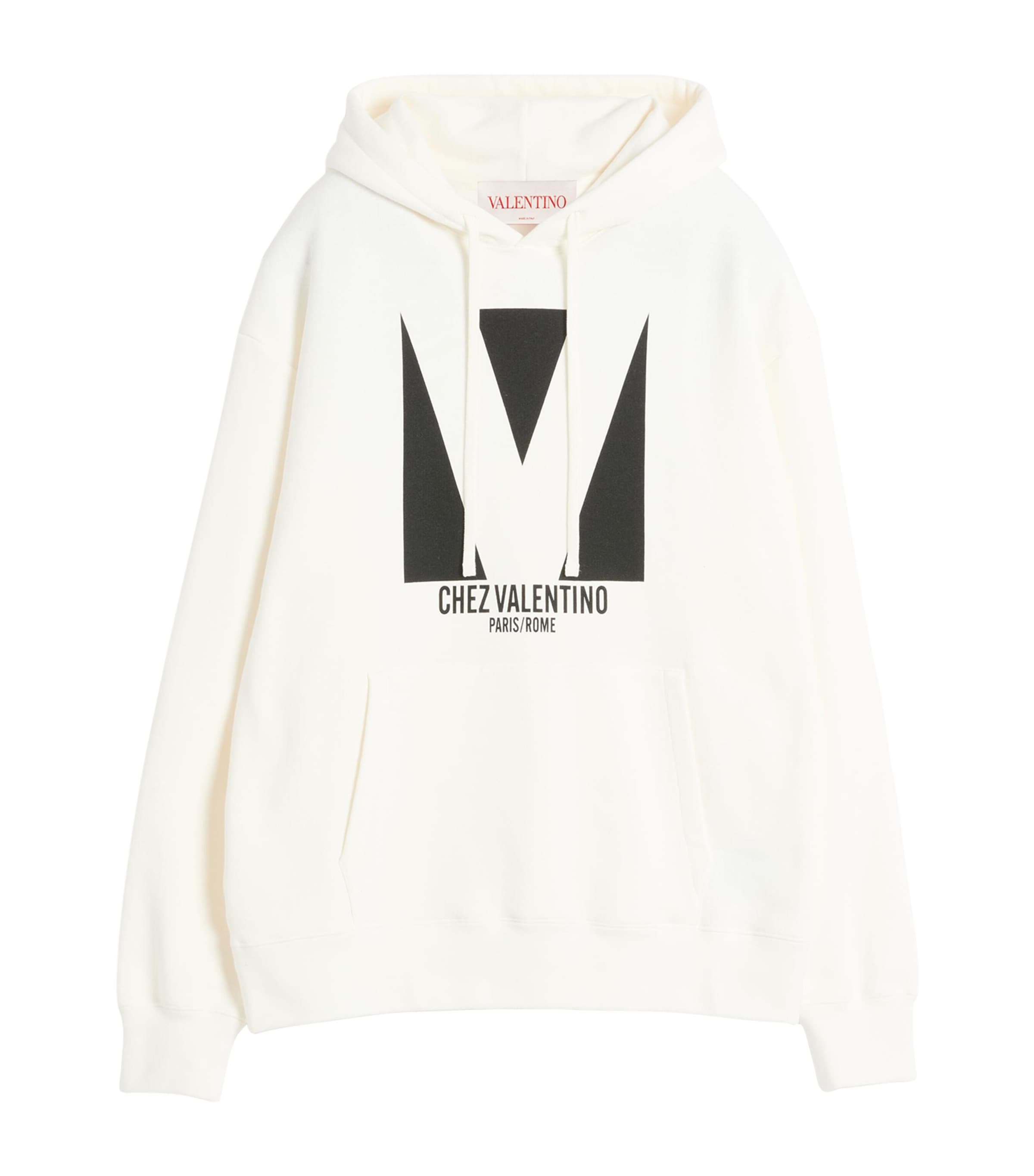 【送関込】VALENTINO☆ヴァレンティノ Chez valentino hoodi Valentino Cotton Chez Valentino Hoodie | Harrods US