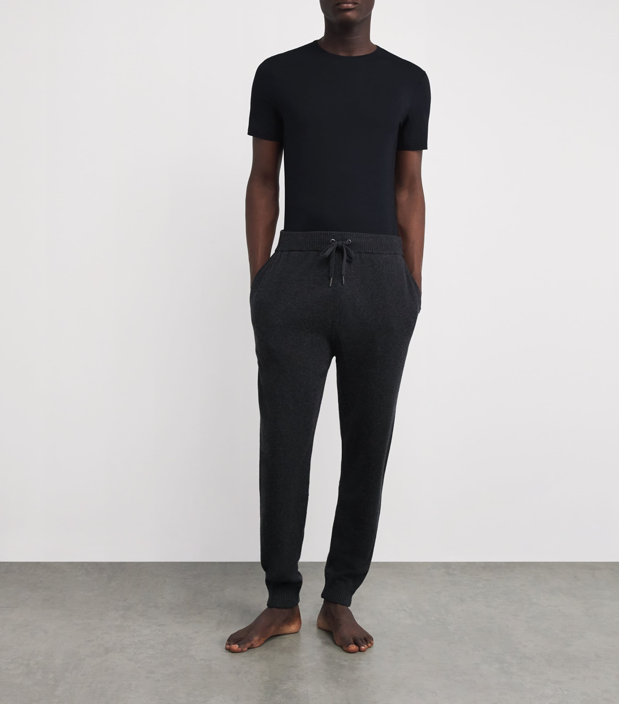 Micromodal Crew-Neck T-Shirt BLACK Image 2