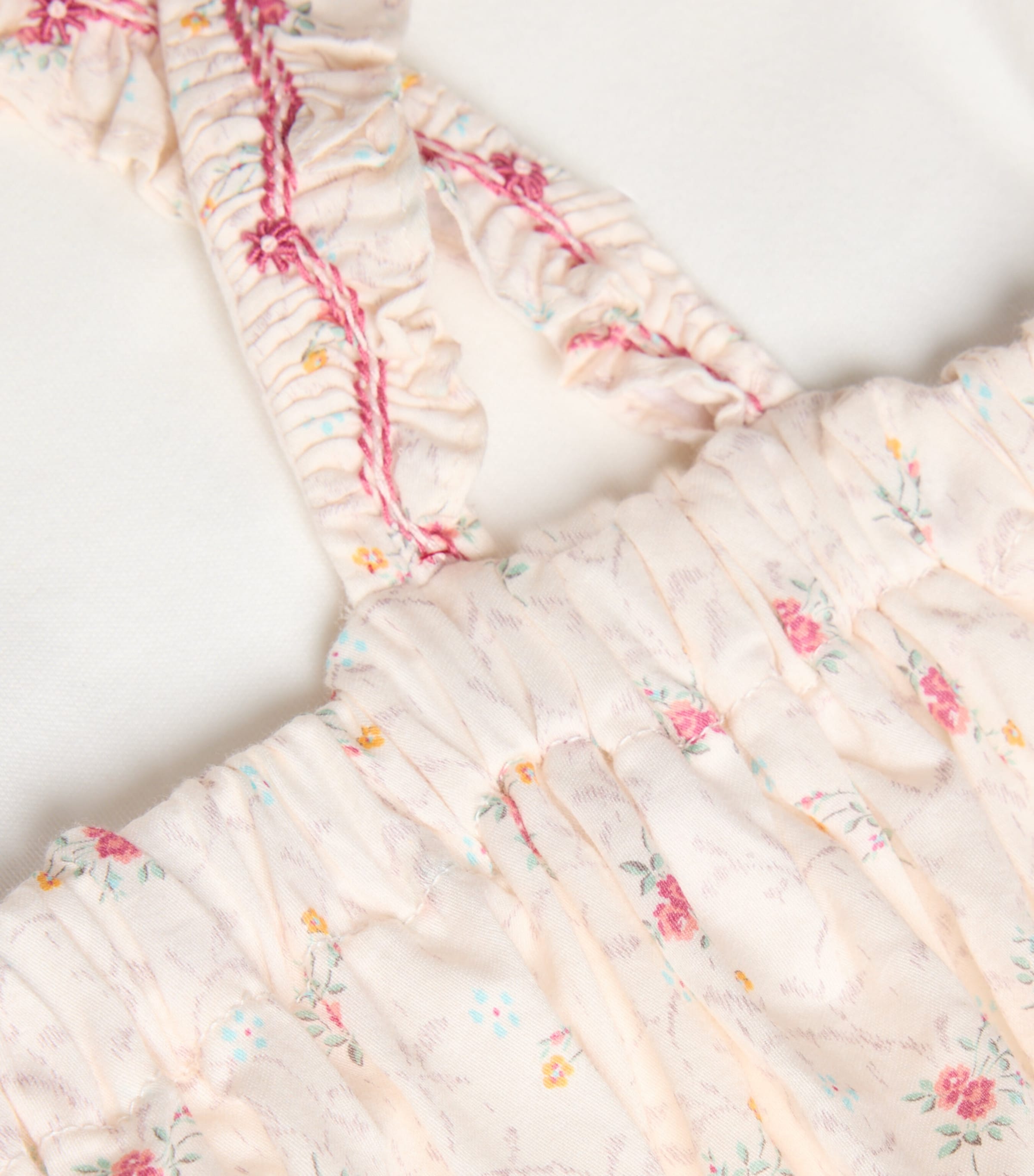 Cotton Bodysuit and Bloomers Set (Newborn-18 Months) 13NACRE Image 2