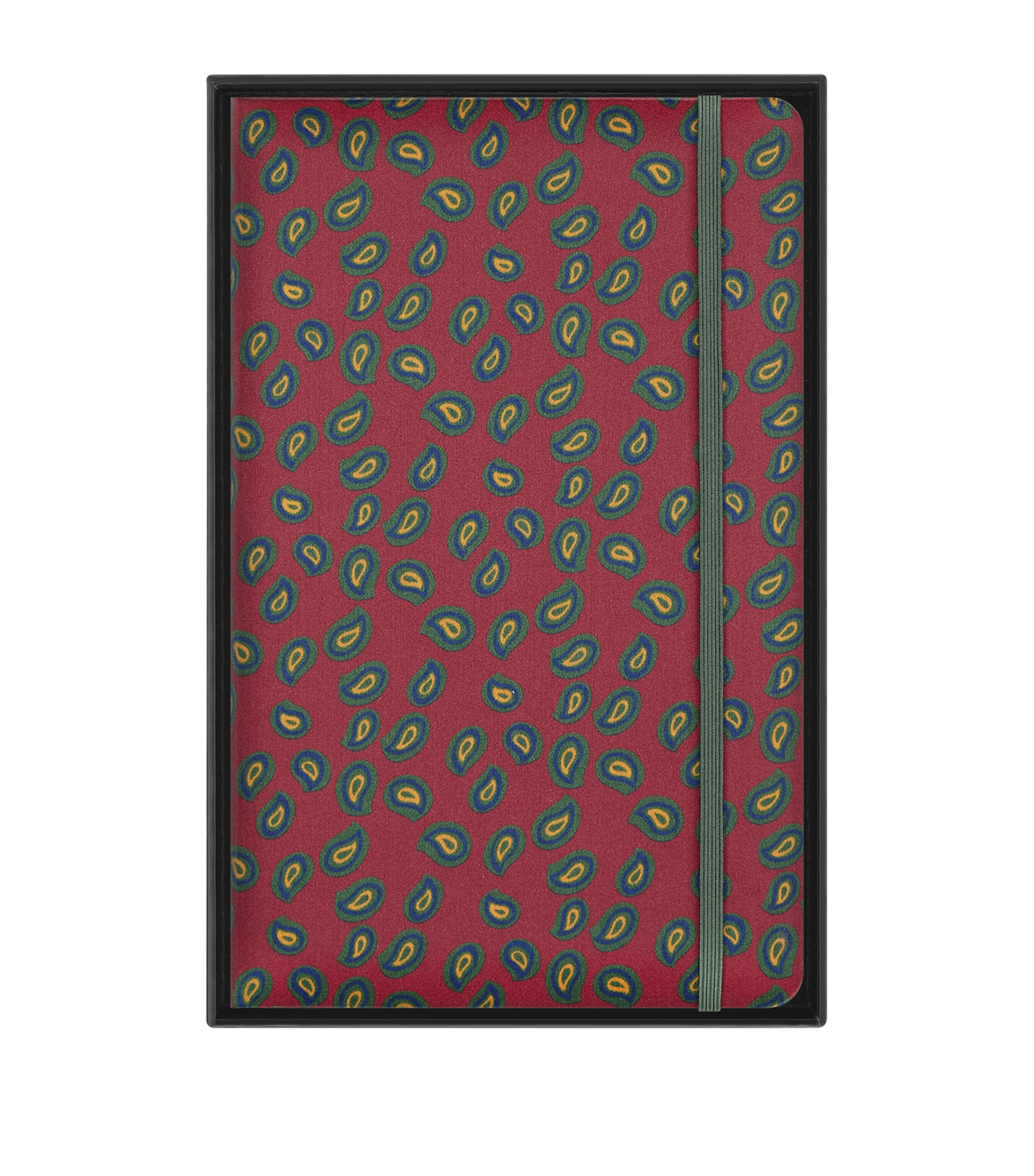 Silk Lined Notebook BORDEAUX Image 2