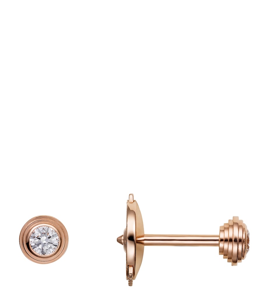 Rose Gold and Diamond Cartier d'Amour Earrings ROSE GOLD Image 2