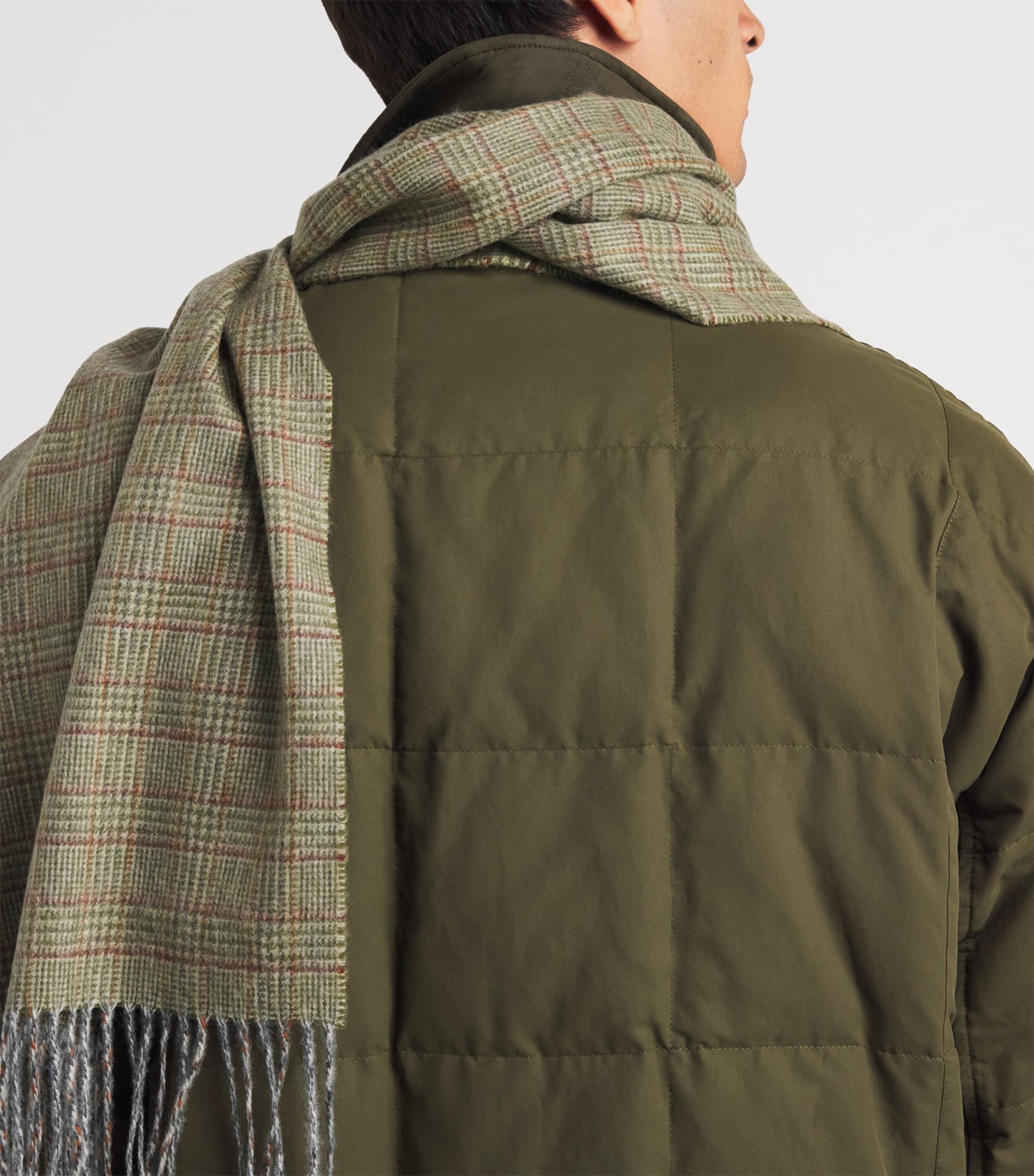 Purdey Cashmere Check Blair Scarf Rst Image 2