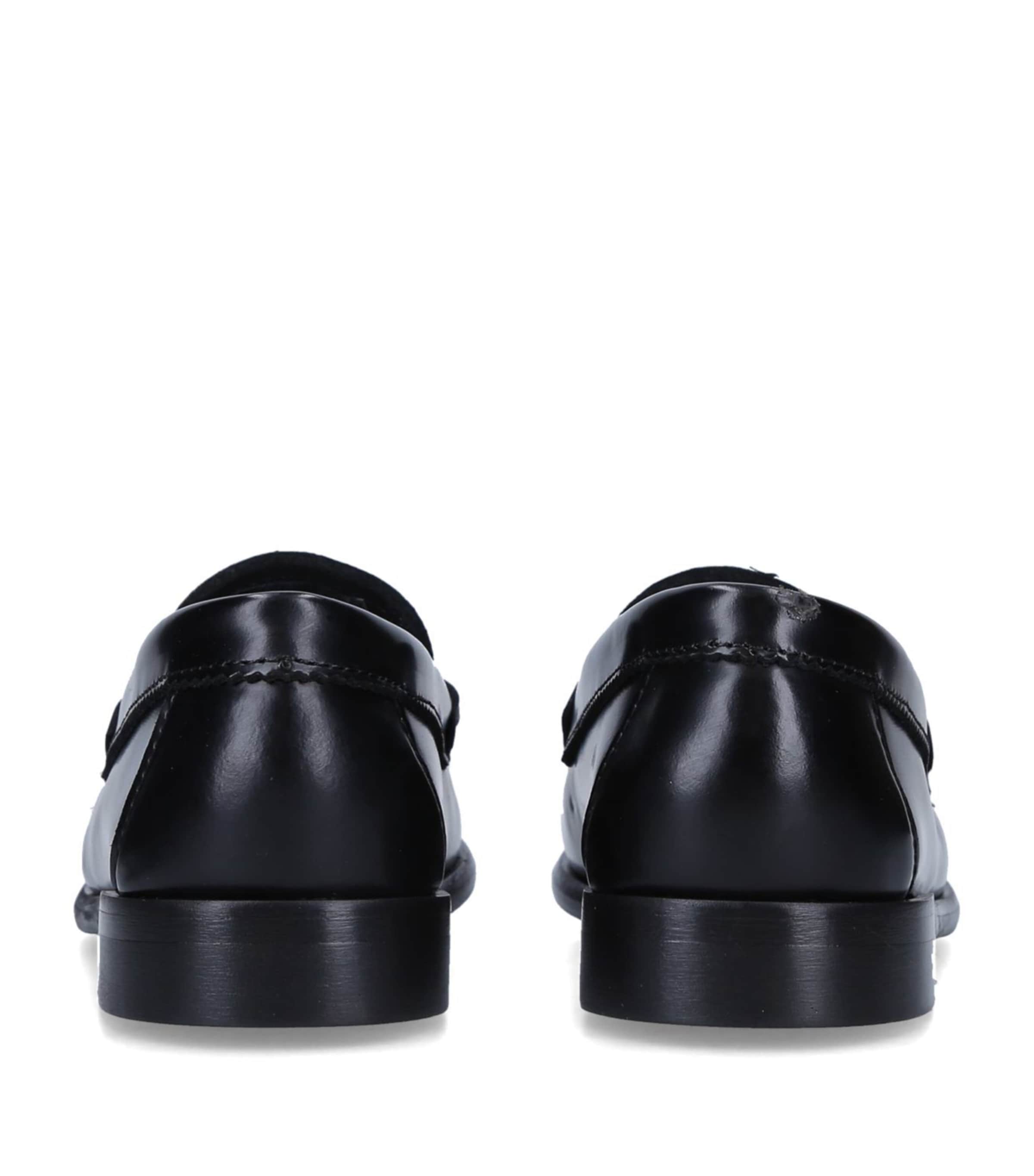 Leather London Loafers BLACK Image 2
