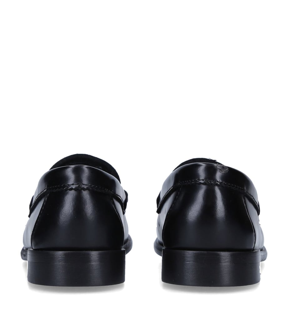 Leather London Loafers BLACK Image 2