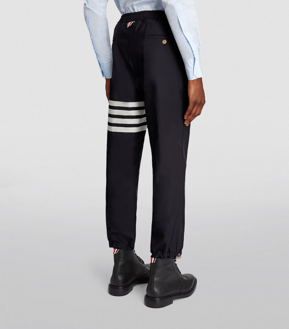 Wool 4-Bar Trousers NAVY Image 4